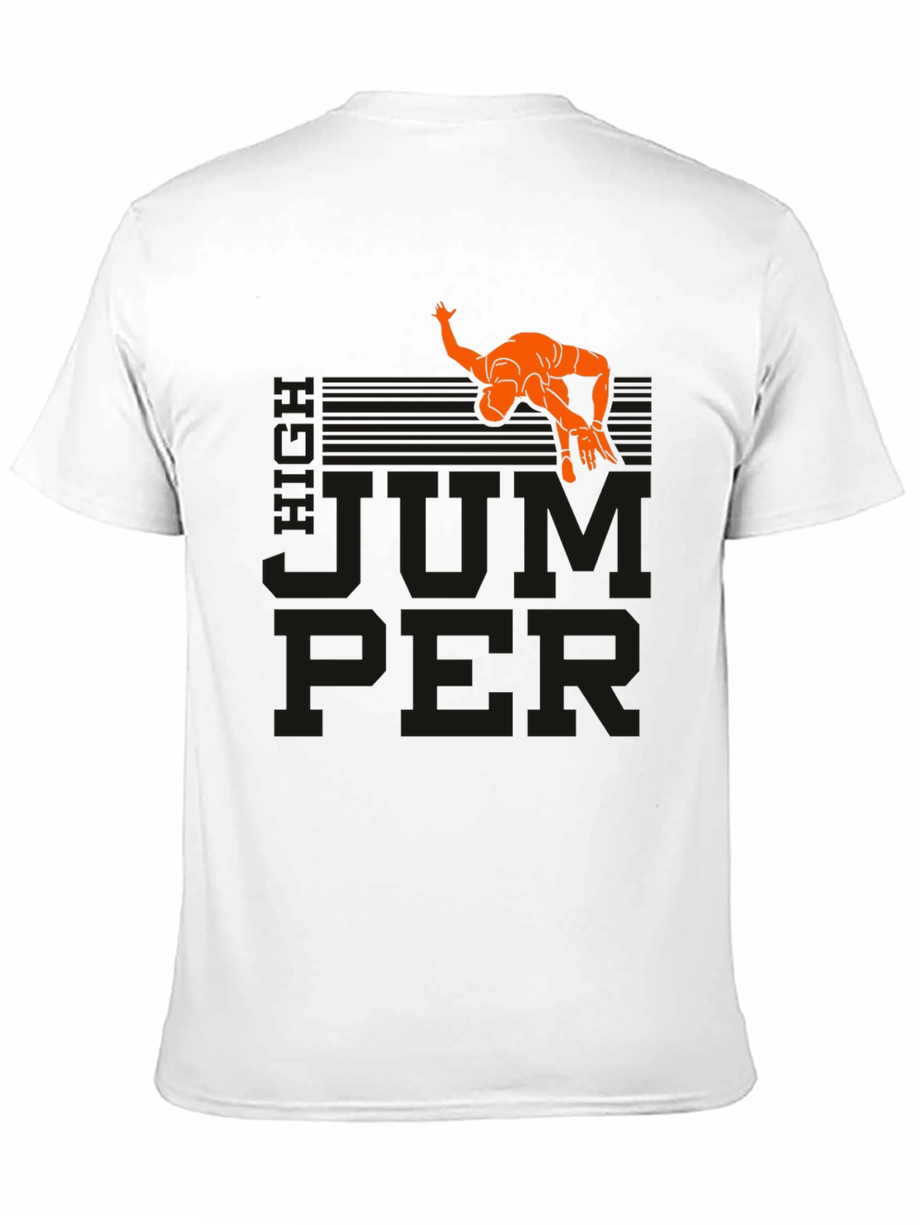 Black Jumper Graphic Tee - Black Casual T-Shirt view 11