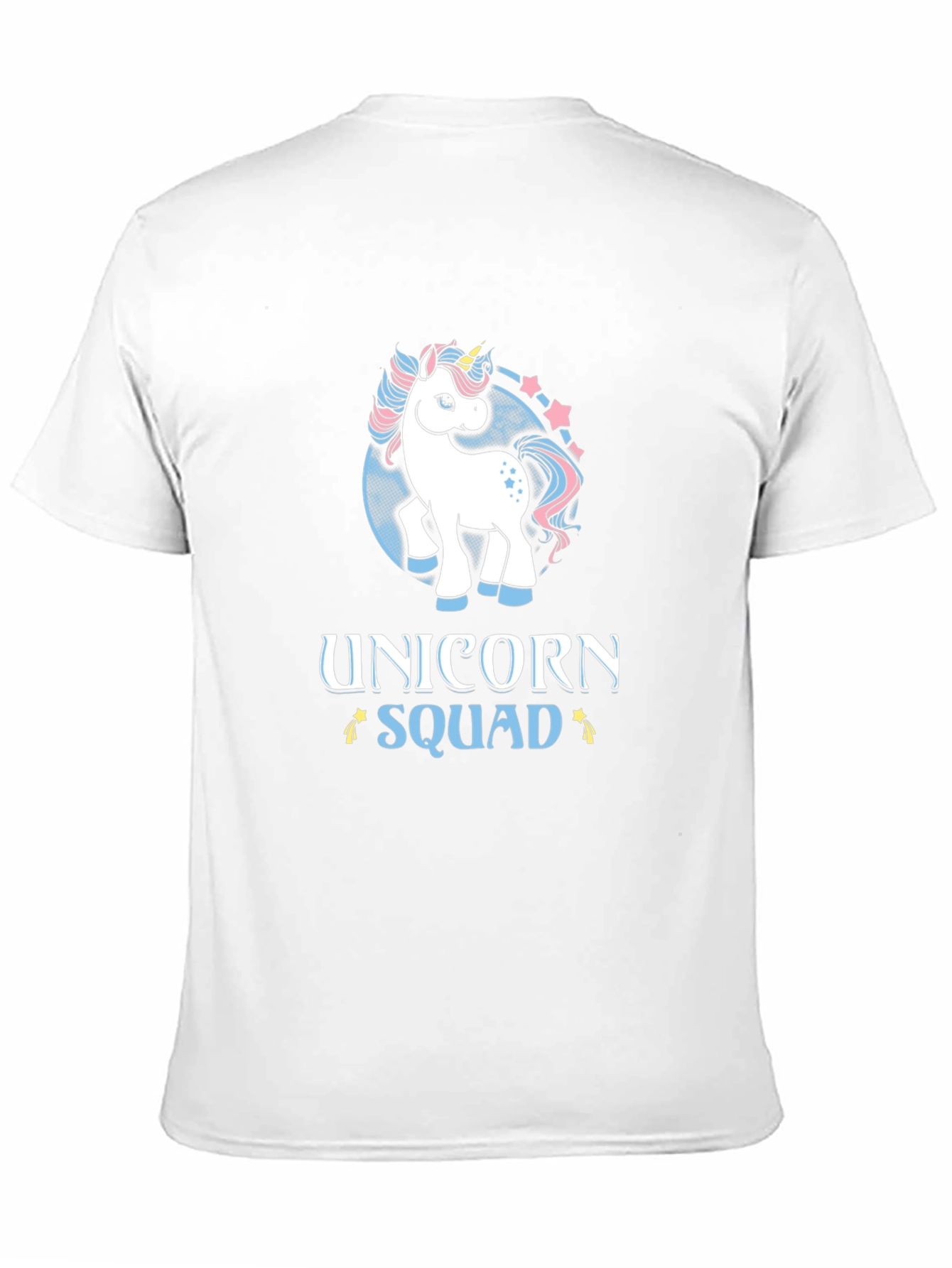Black Unicorn Squad T-Shirt - Black Crew Neck Tee view 11