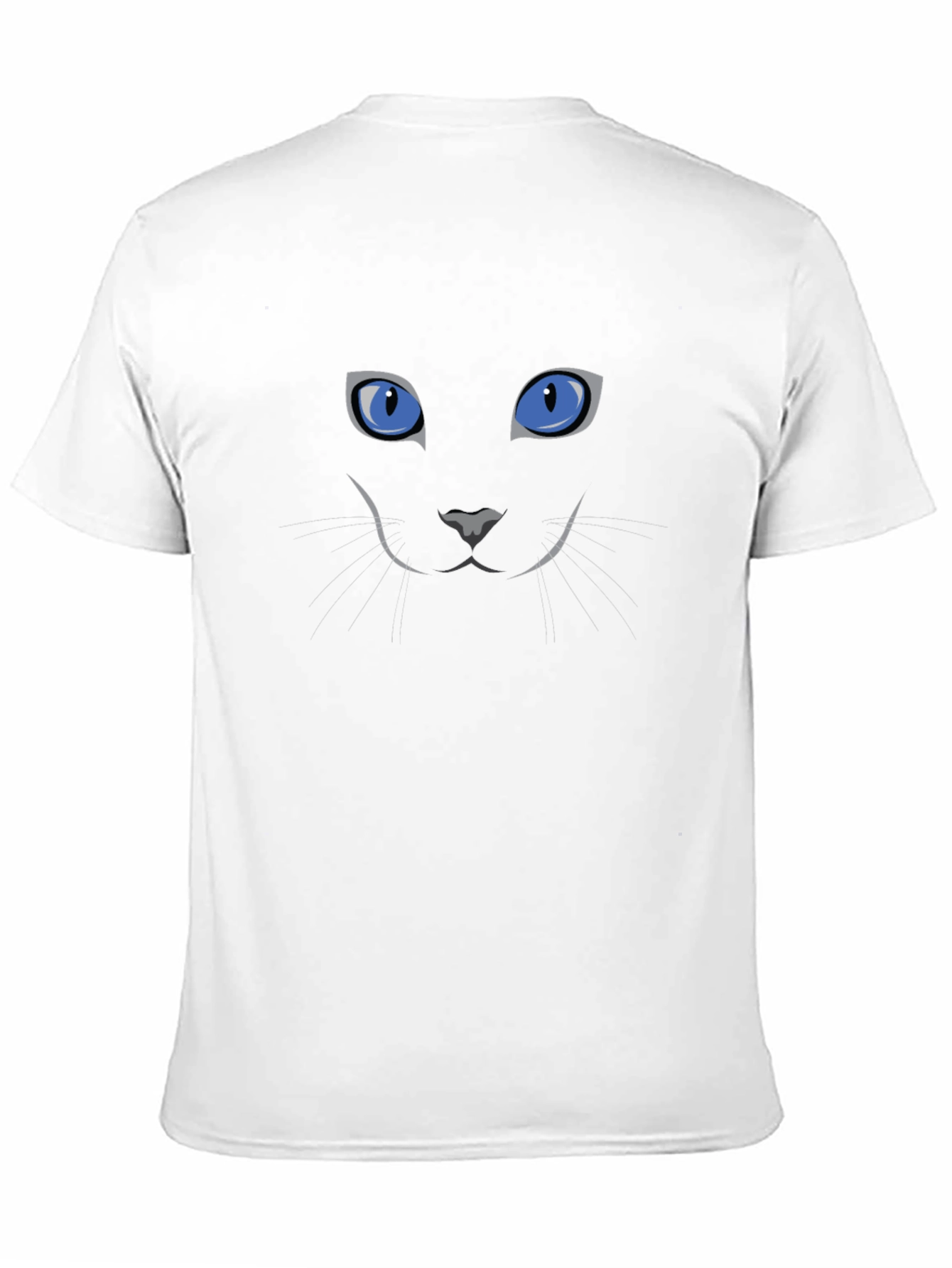 Black Black Cat Graphic Tee - Stylish Men's Crew Neck T-Shirt view 11