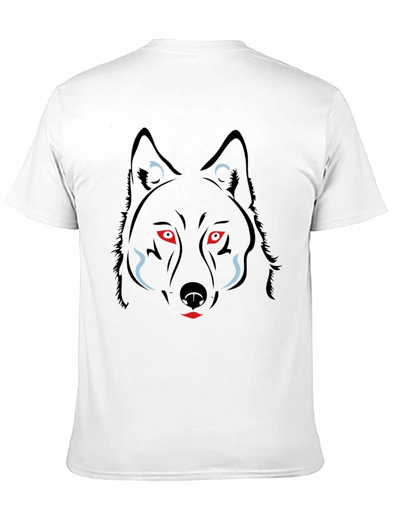 Black Black Wolf Graphic Tee - Men's Fashion view 11