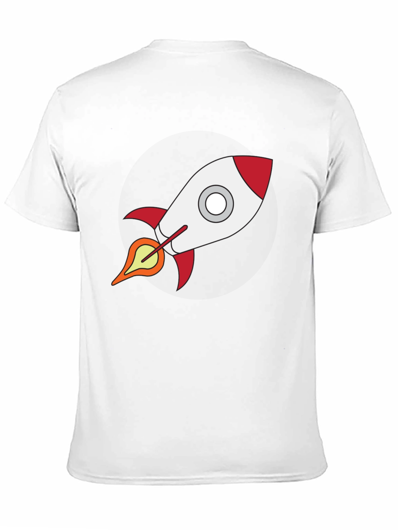 Black Rocket Graphic Black T-Shirt view 11