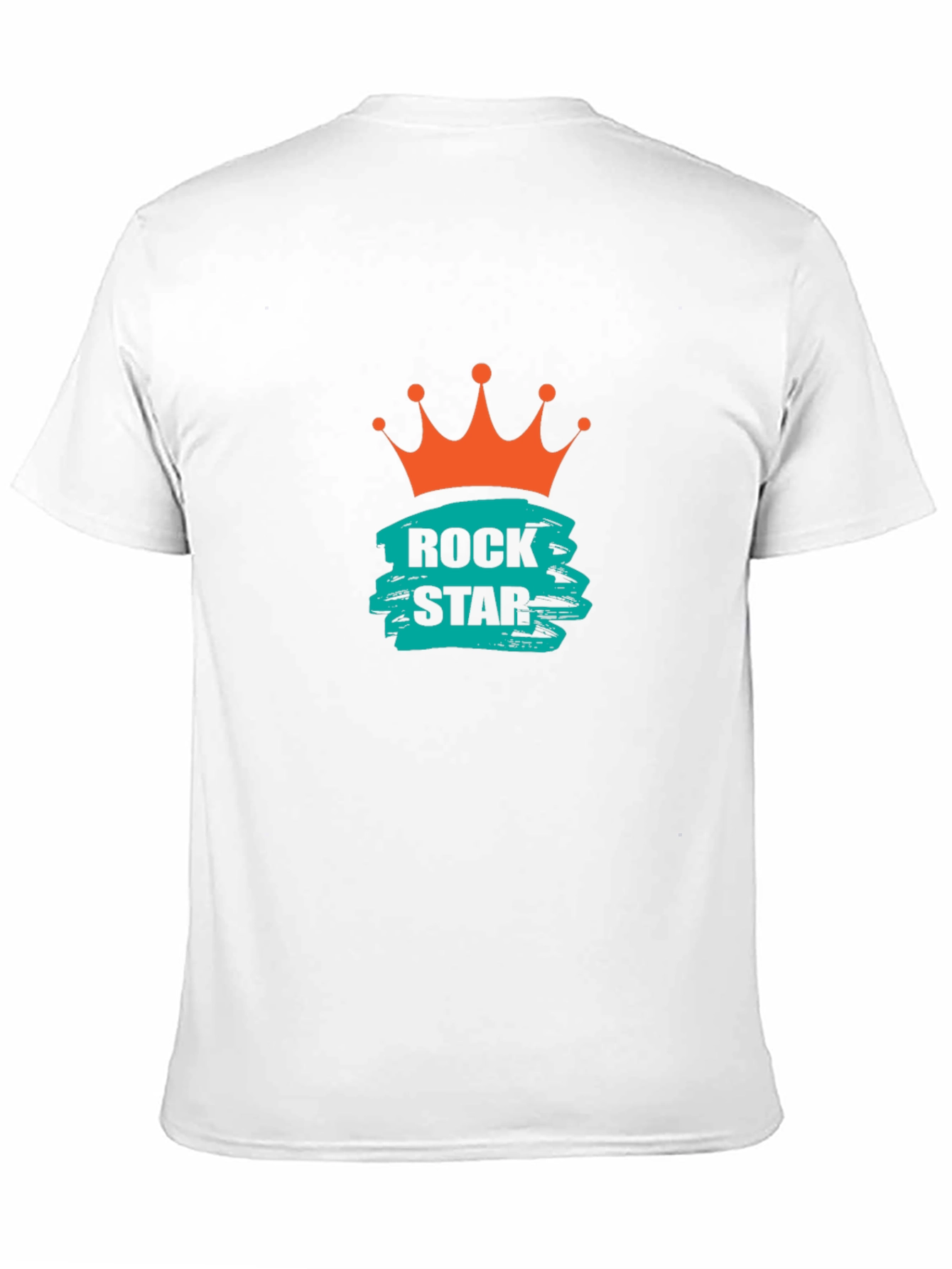 Black Rock Star Crown Graphic Tee - Black view 11