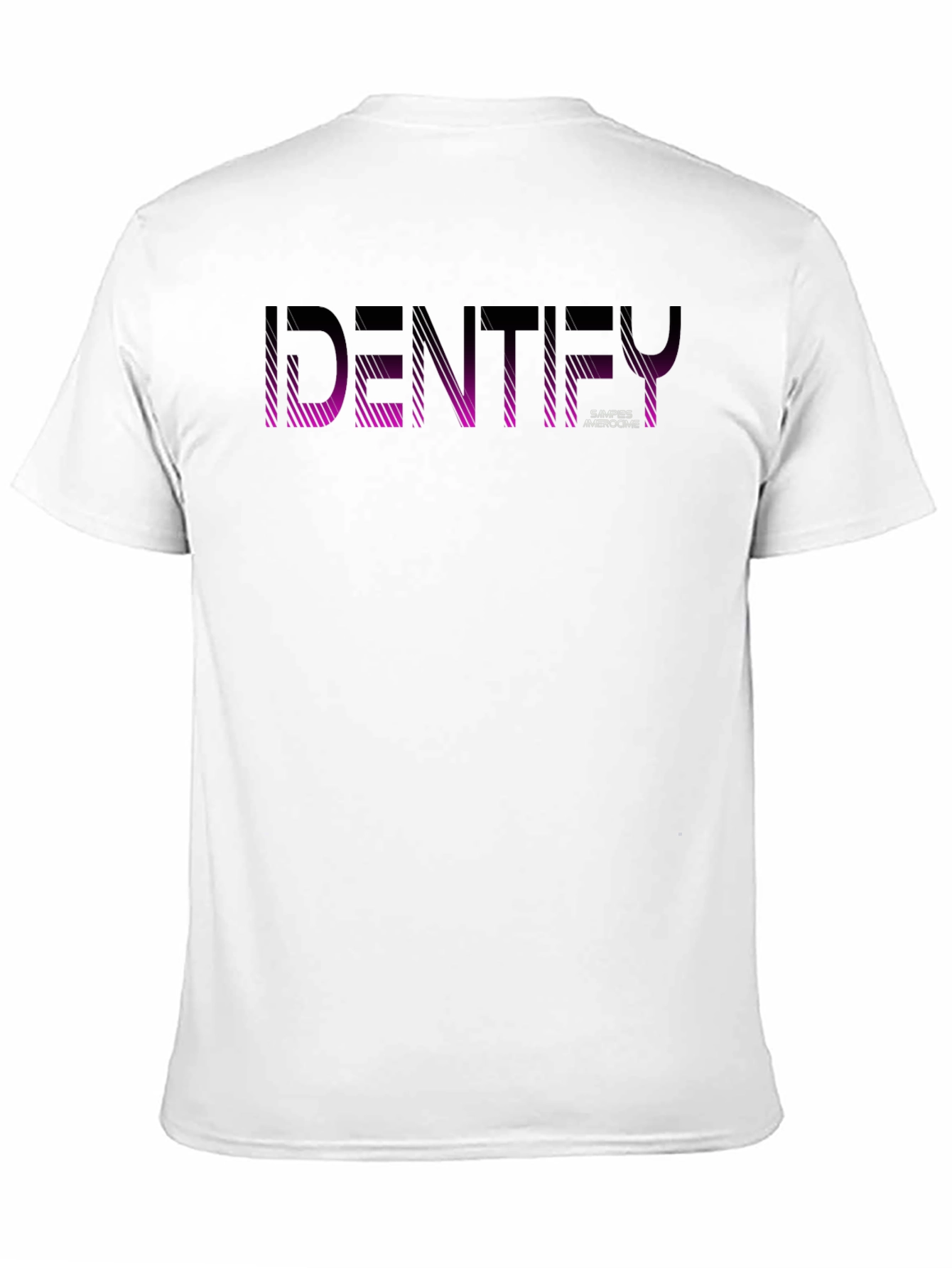 Black Identify Graphic Tee - Bold Style, Premium Comfort view 11