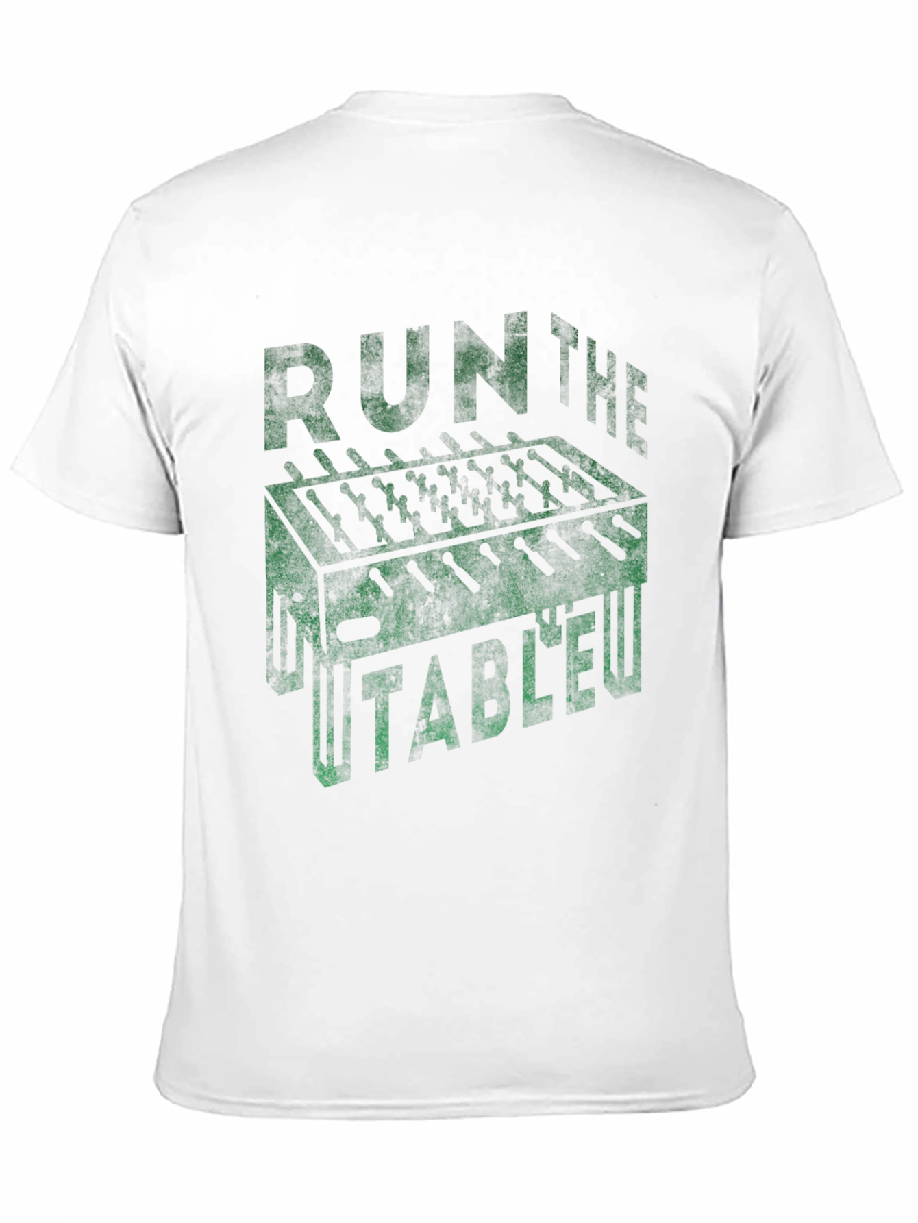 Black Run The Table Foosball Graphic Tee view 11