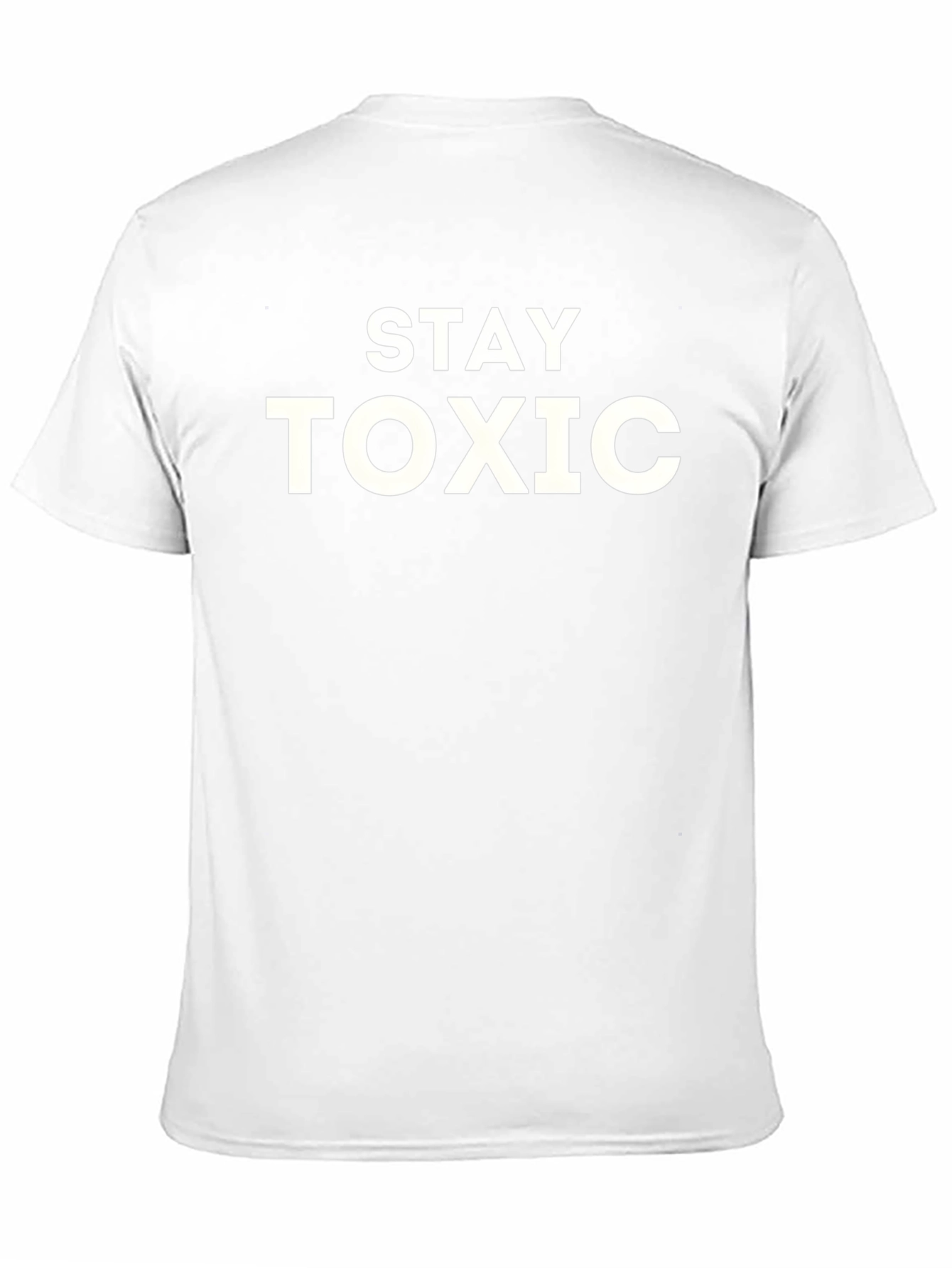 Black Stay Toxic Graphic Tee - Men's Black T-Shirt view 11