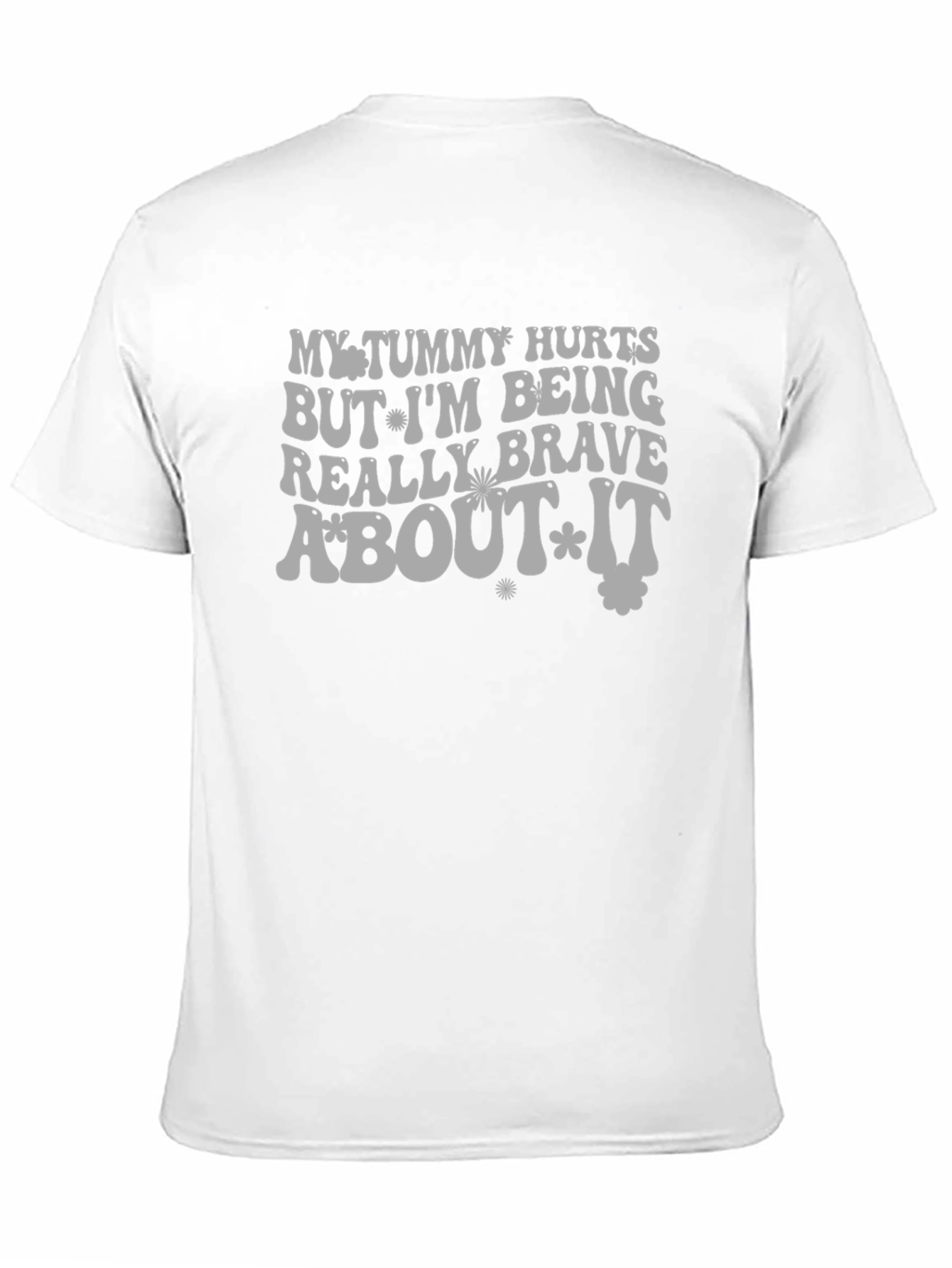 Black My Tummy Hurts T-Shirt - Funny Graphic Tee view 11