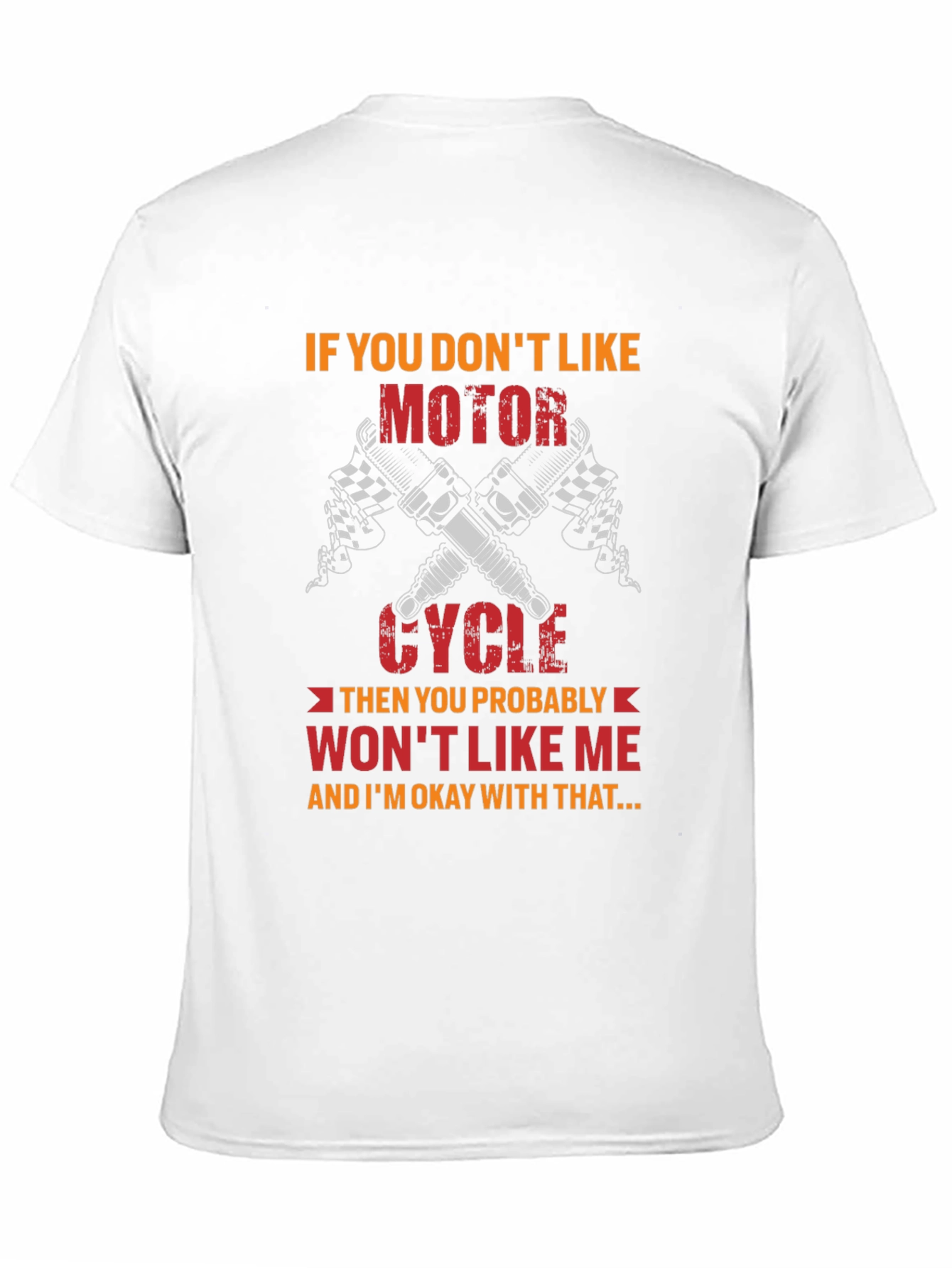 Black Motorcycle Lover Graphic T-Shirt view 11