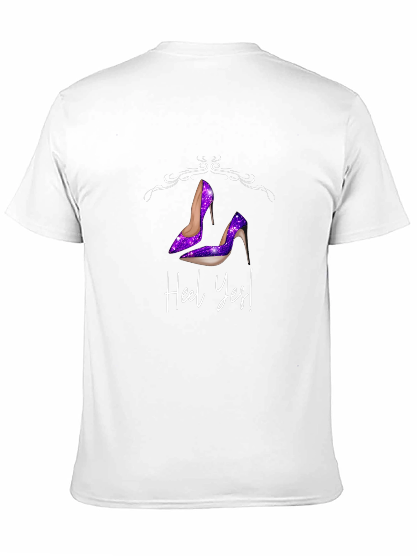Heel Yes! Galaxy Heels Graphic T-Shirt - 11