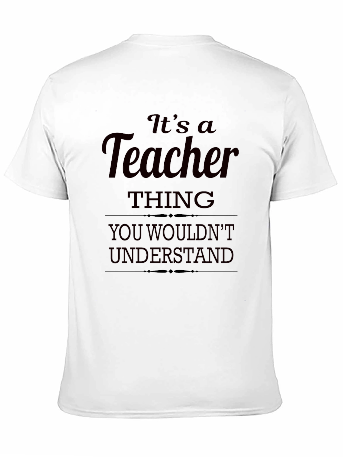Black Teacher Thing T-Shirt view 11
