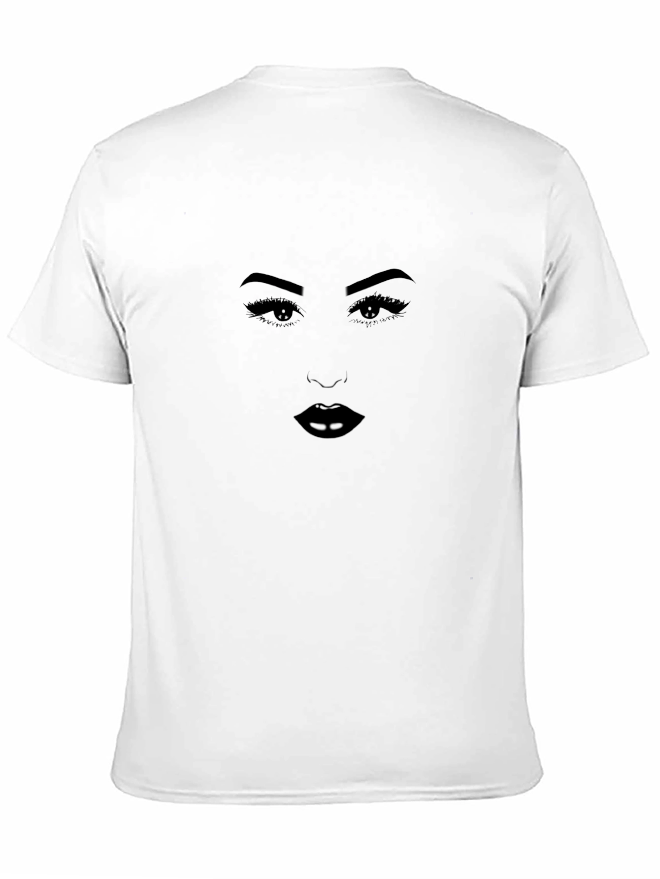 Black Sultry Silhouette Graphic Tee - Bold Black Style view 11