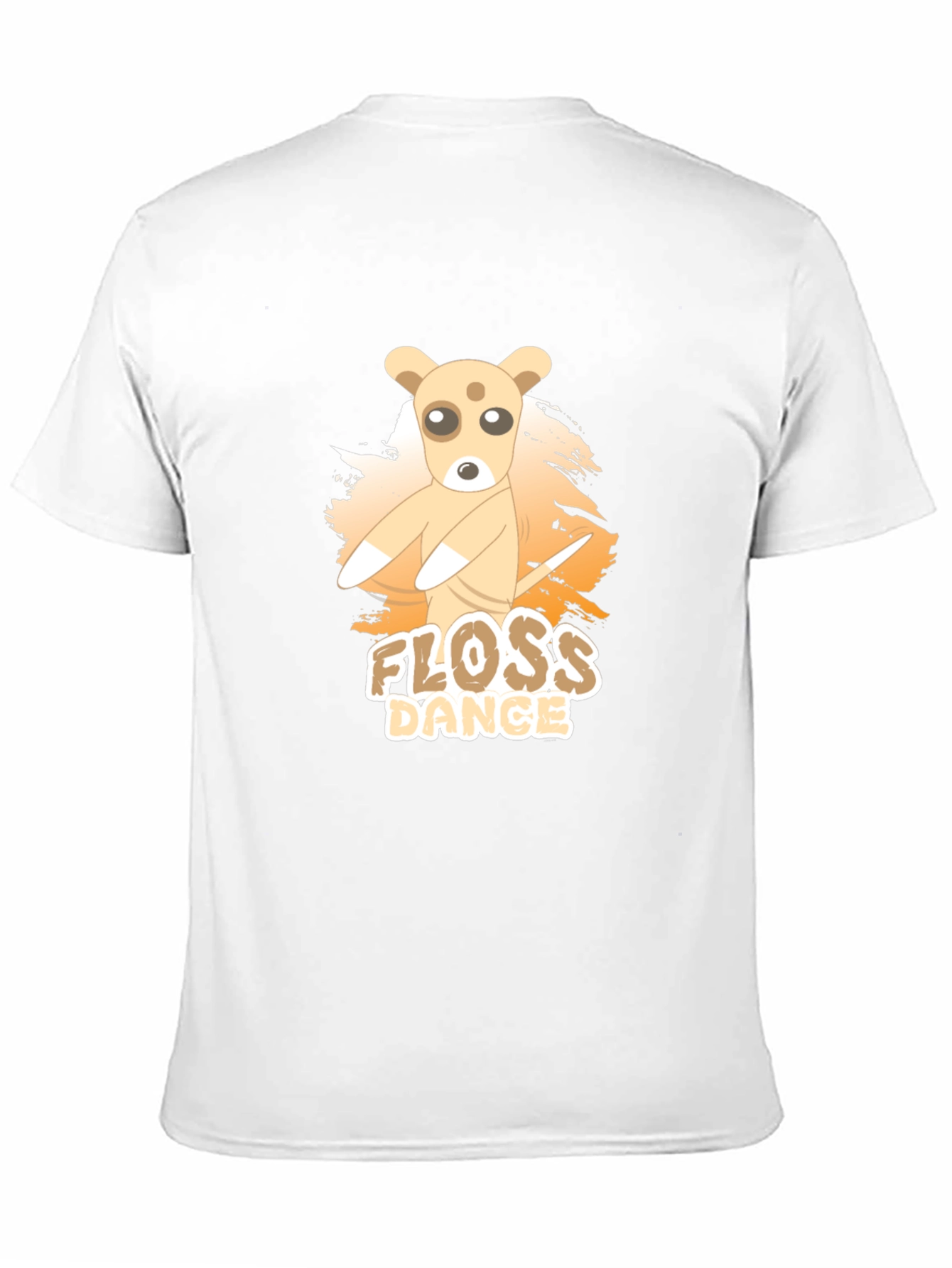 Black Floss Dance Graphic Tee - Cute Dog Design view 11