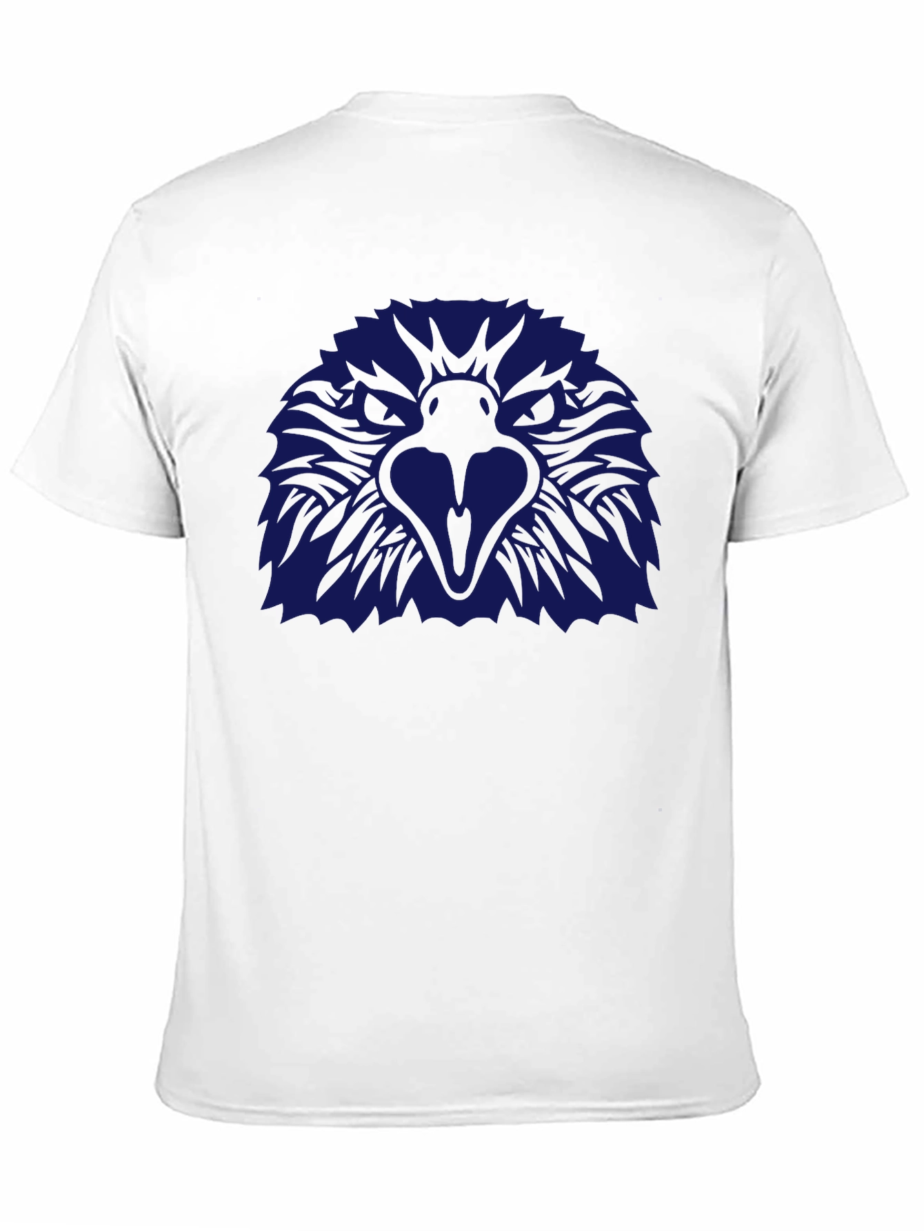 Black Eagle Graphic Print T-Shirt - Black view 11