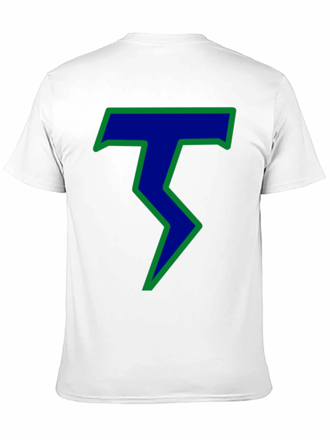 Black Electric Blue T-Shirt view 11