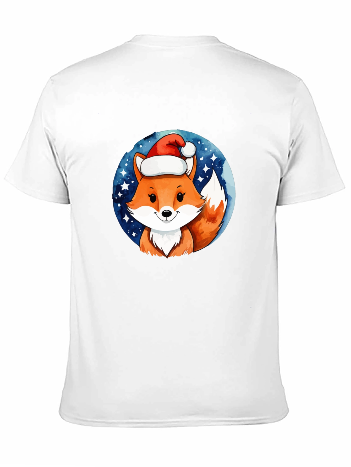 Black Festive Fox Tee - Holiday Cheer! view 11