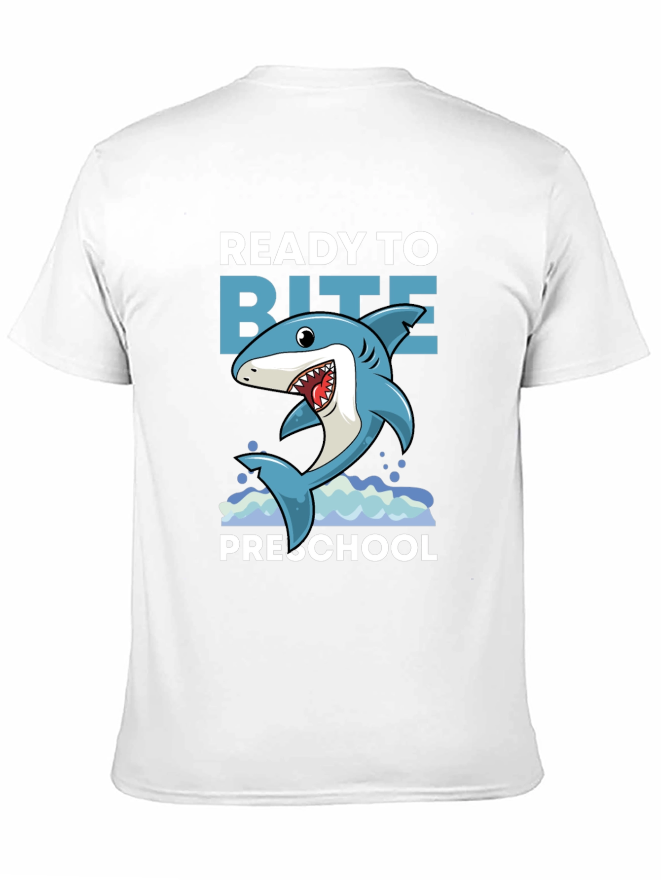 Black Ready to Bite Preschool Shark Tee view 11