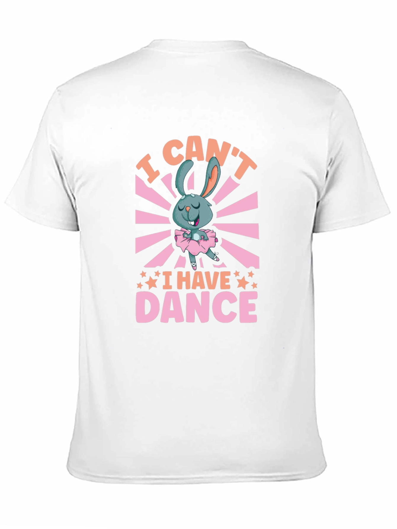 Black I Can't I Have Dance Graphic Tee - Unisex view 11