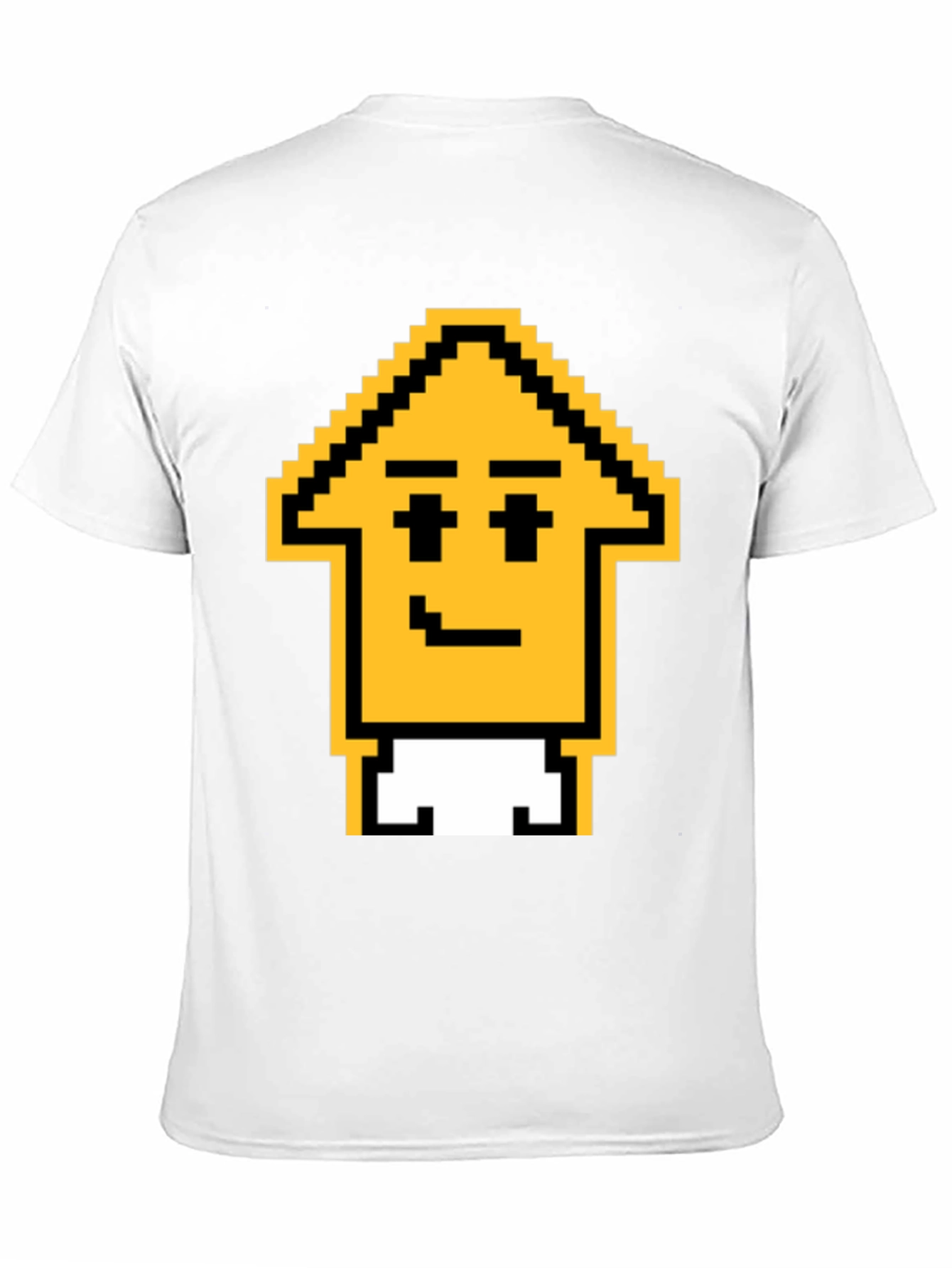 Black Pixel Arrow Head Graphic T-Shirt - Black view 11