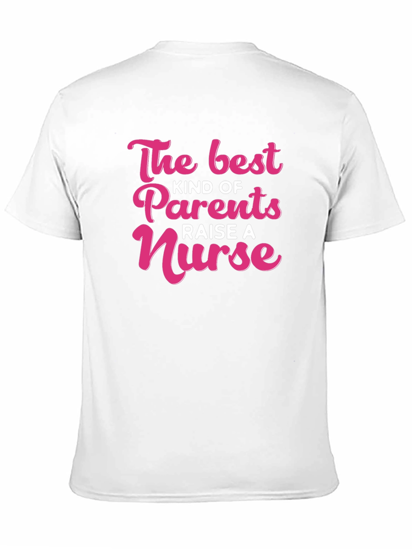 Black Best Kind of Parents Raise A Nurse T-Shirt view 11