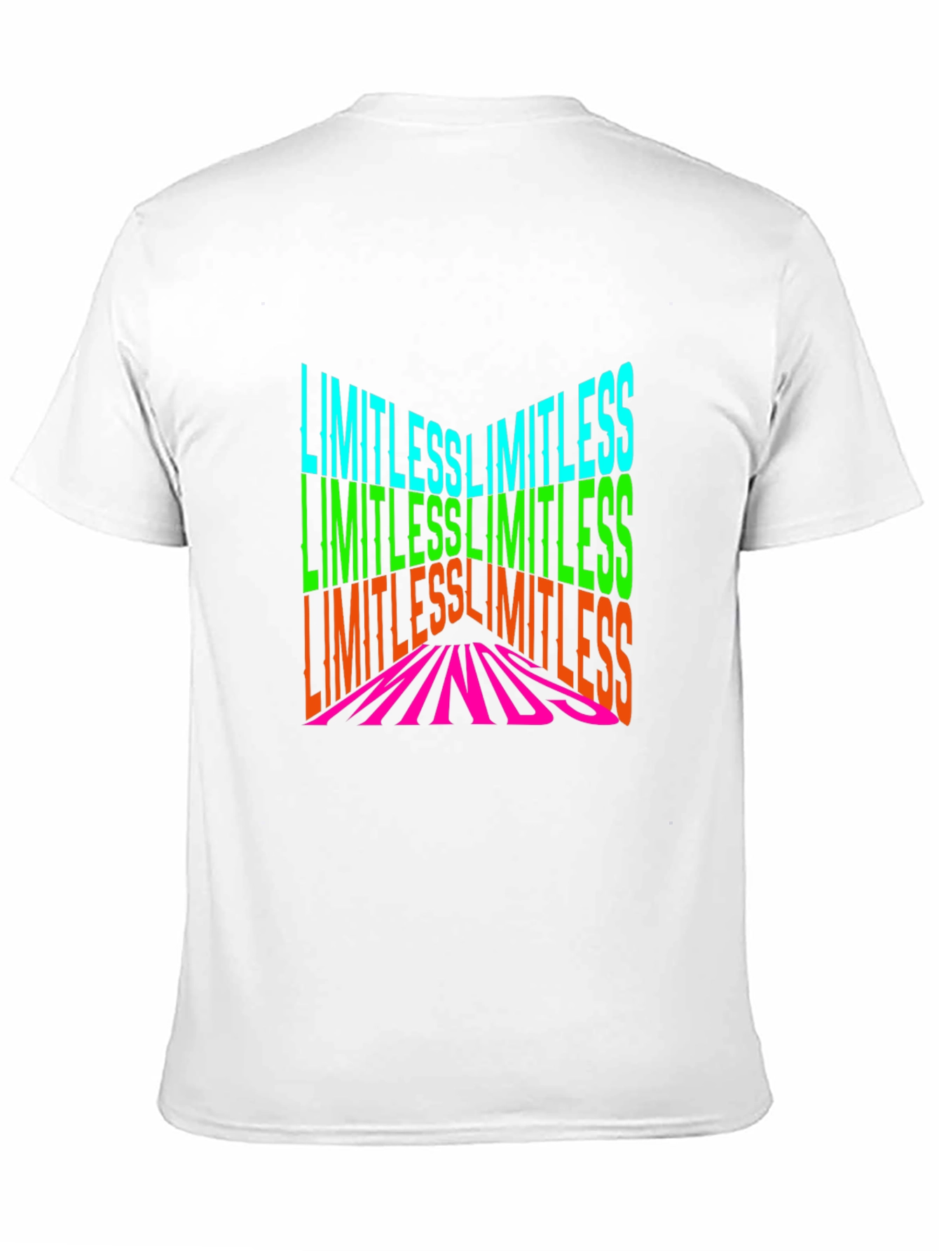 Black Limitless Minds Graphic Print Black T-Shirt view 11