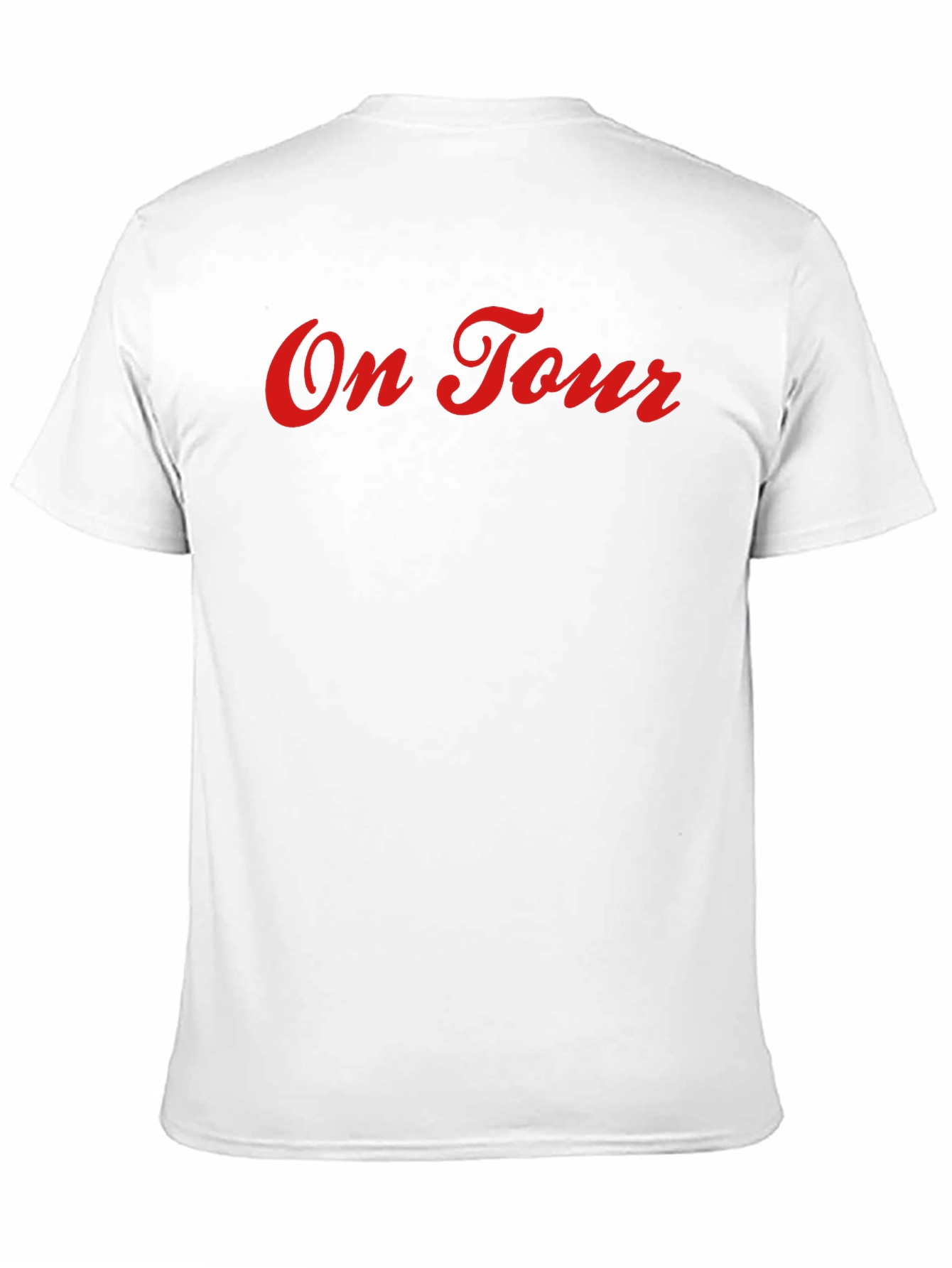 Black On Tour Graphic Tee - Black Crew Neck T-Shirt view 11