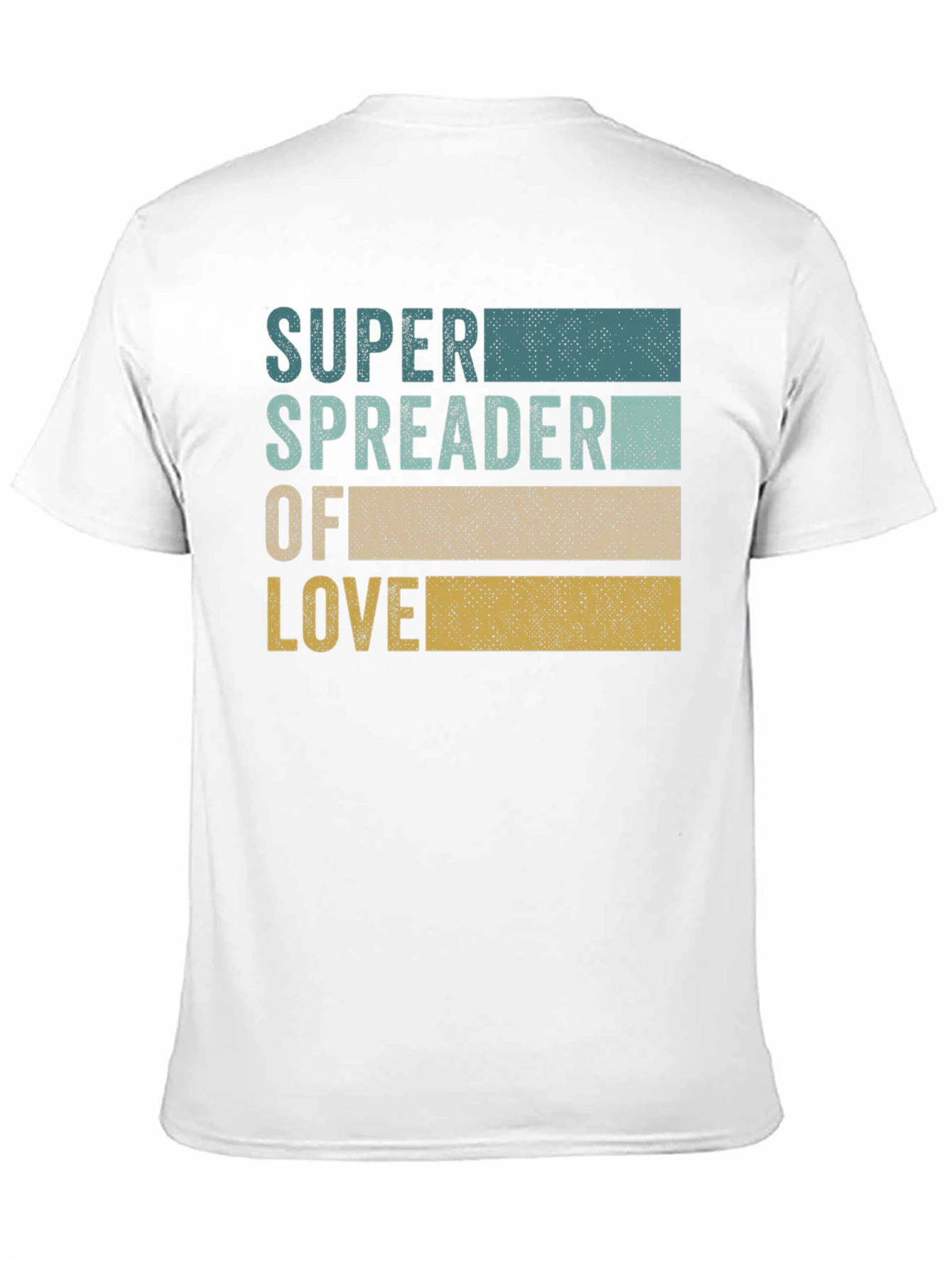 Black Super Spreader of Love Graphic Tee - Black view 11