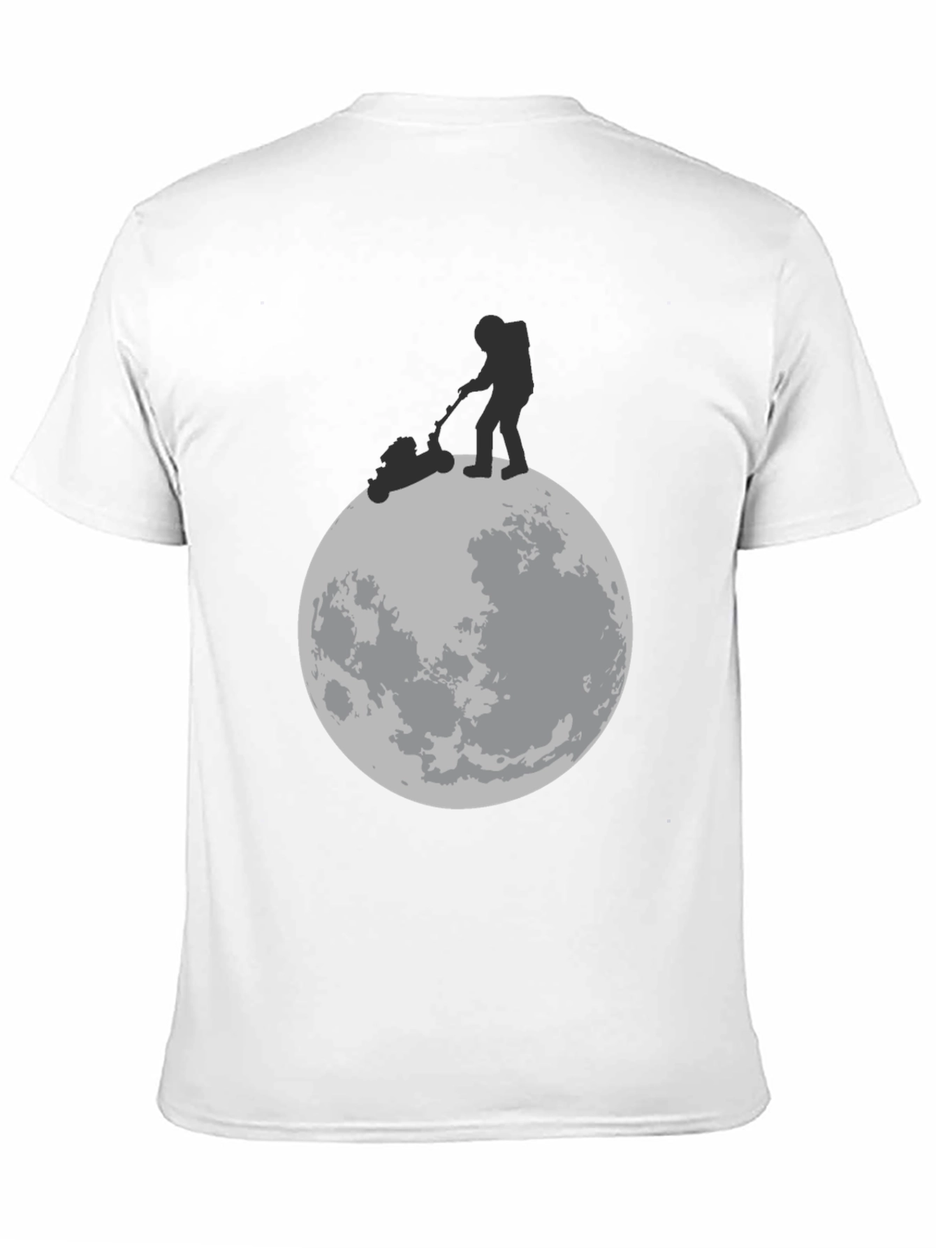 Black Moon Mowing Graphic T-Shirt view 11