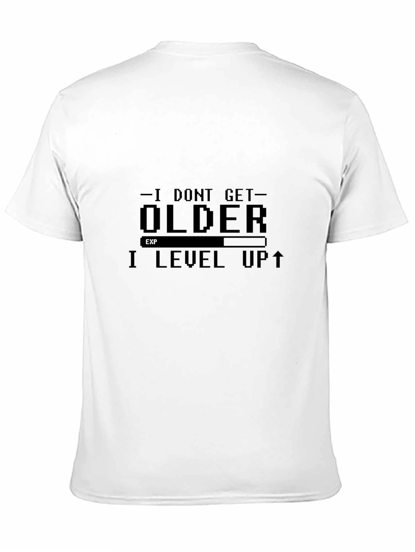 Black I Don't Get Older I Level Up Black T-Shirt view 11