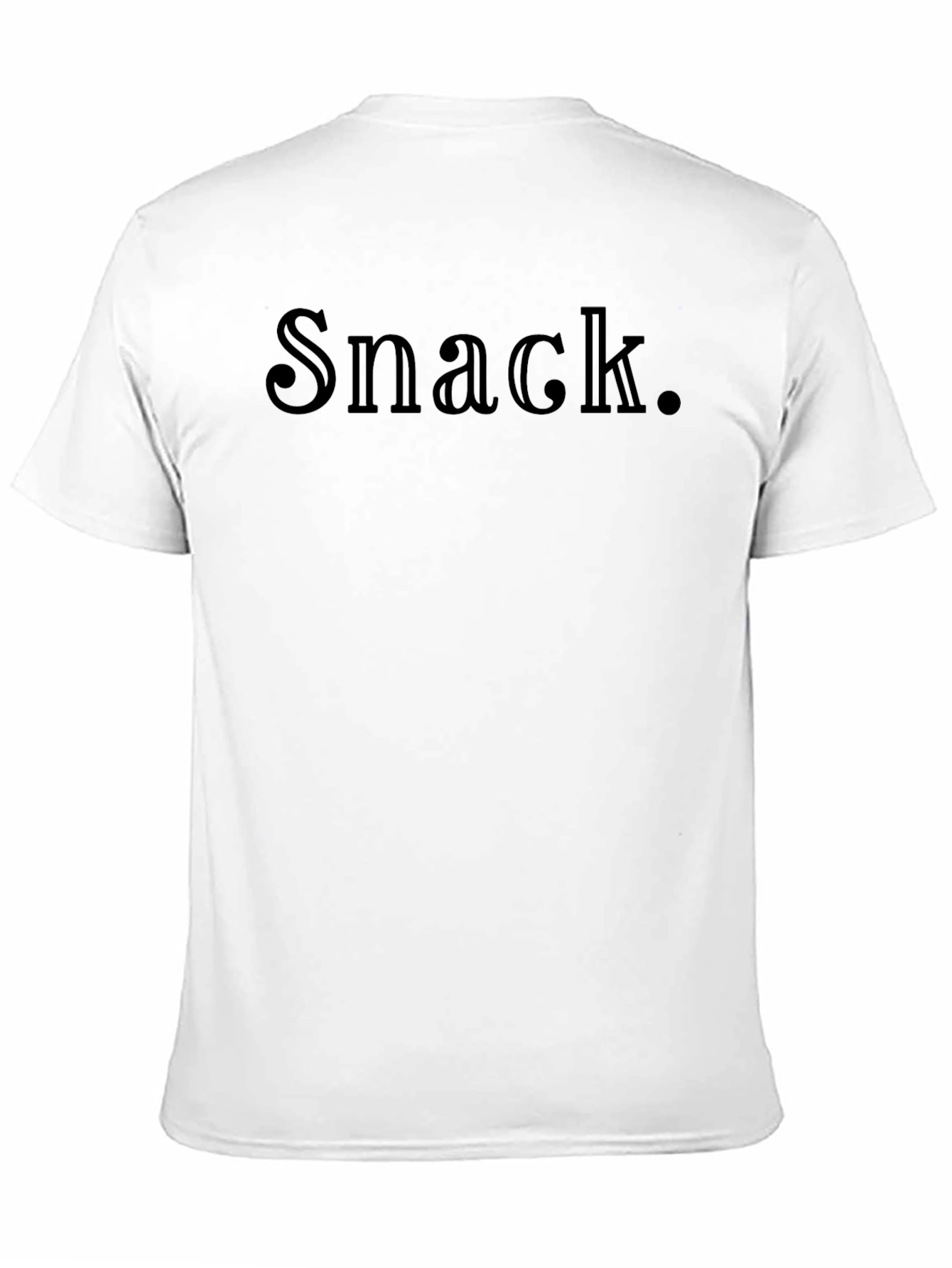 Black Snack Graphic Tee - Stylish Unisex T-Shirt view 11