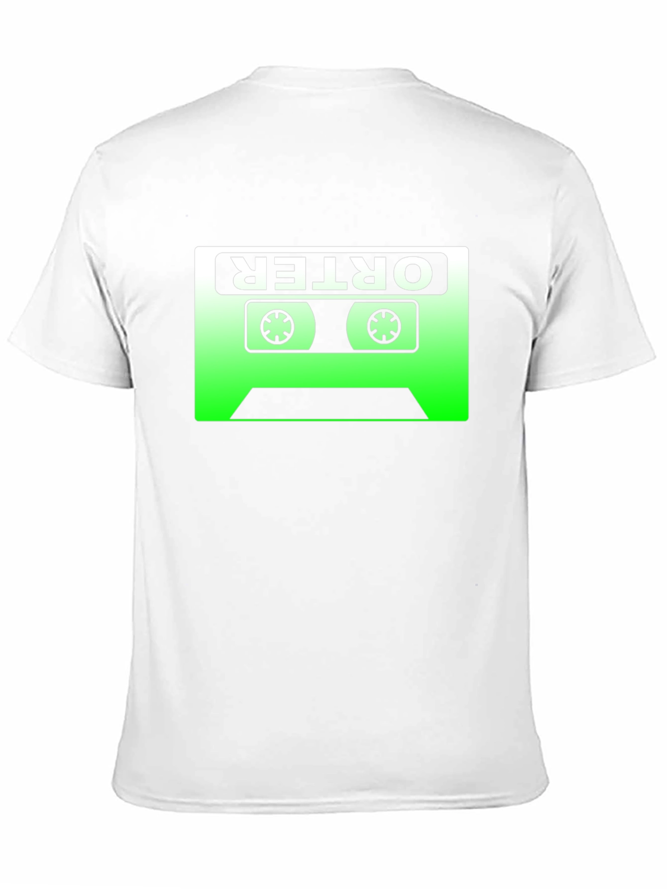 Black Retro Cassette Tape T-Shirt - Vintage Music Lover Tee view 11