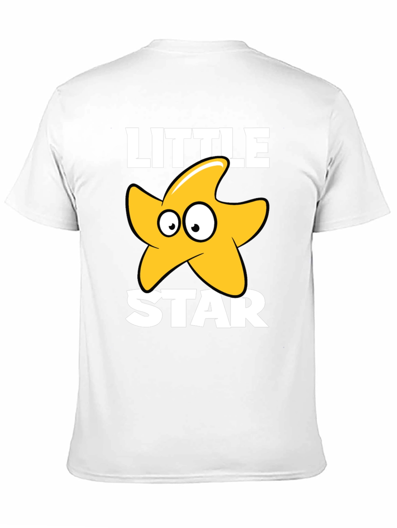 Black Cute 'Little Star' Graphic T-Shirt - Black view 11
