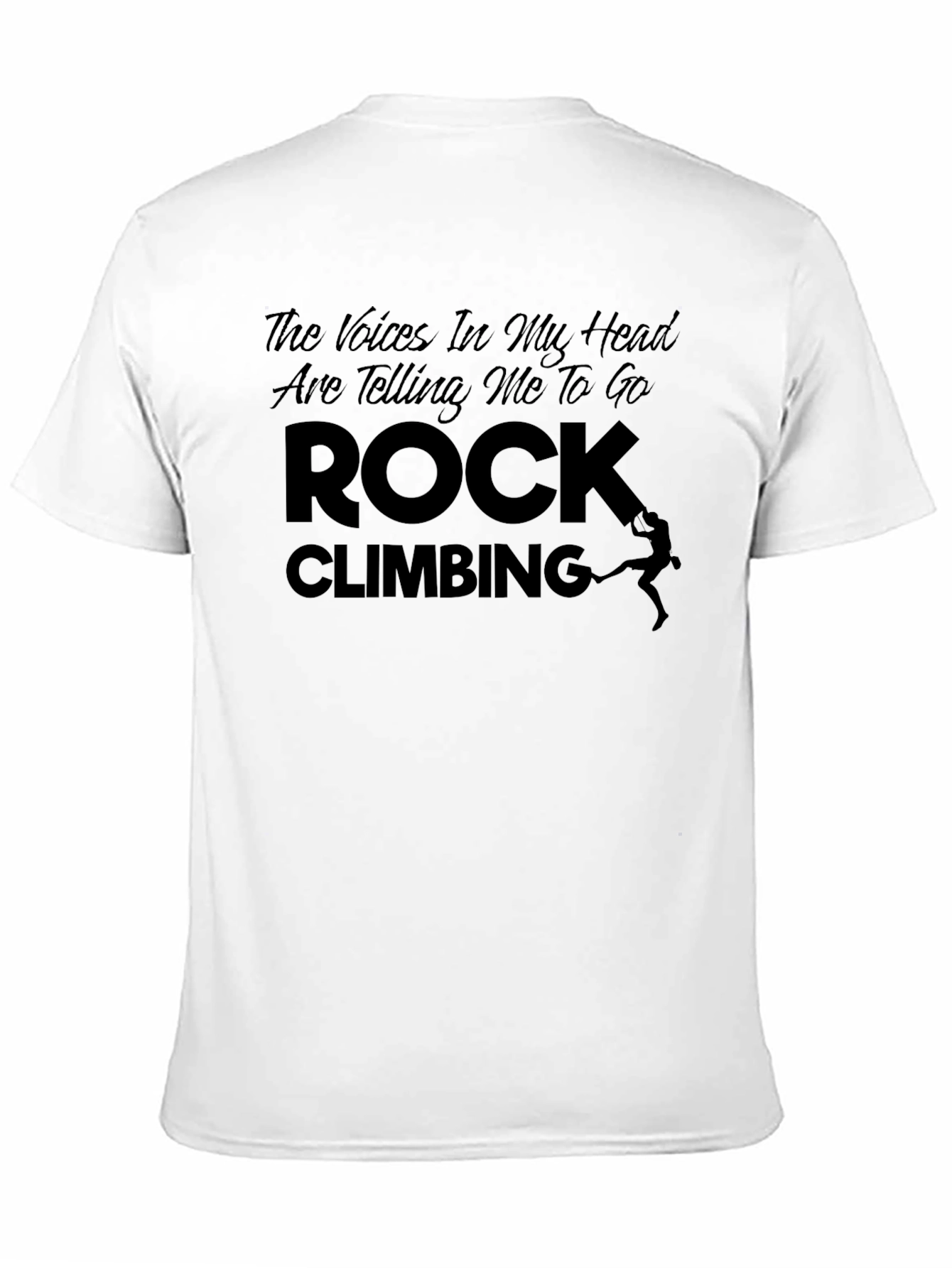Black Rock Climbing T-Shirt - The Voices In My Head view 11