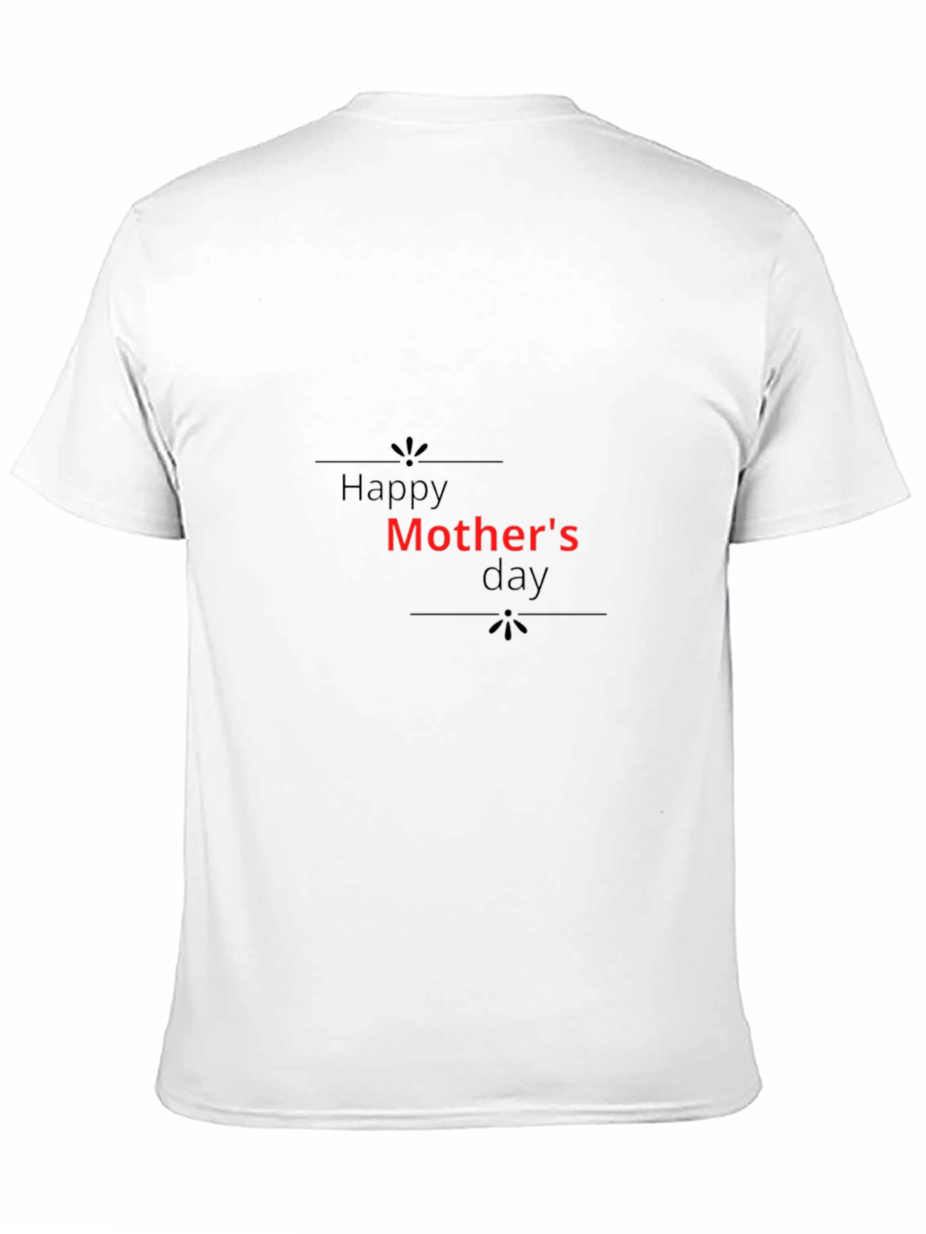 Black Happy Mother's Day Black T-Shirt view 11