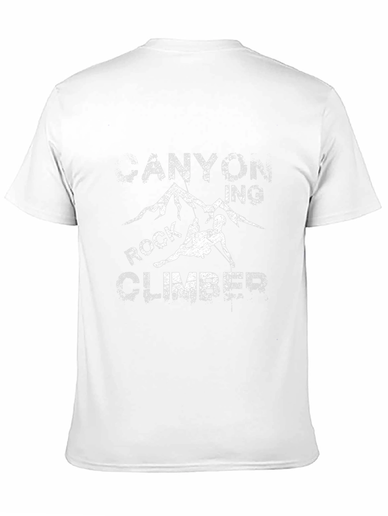 Black Rock Climbing Canyon T-Shirt Black Cotton Casual view 11
