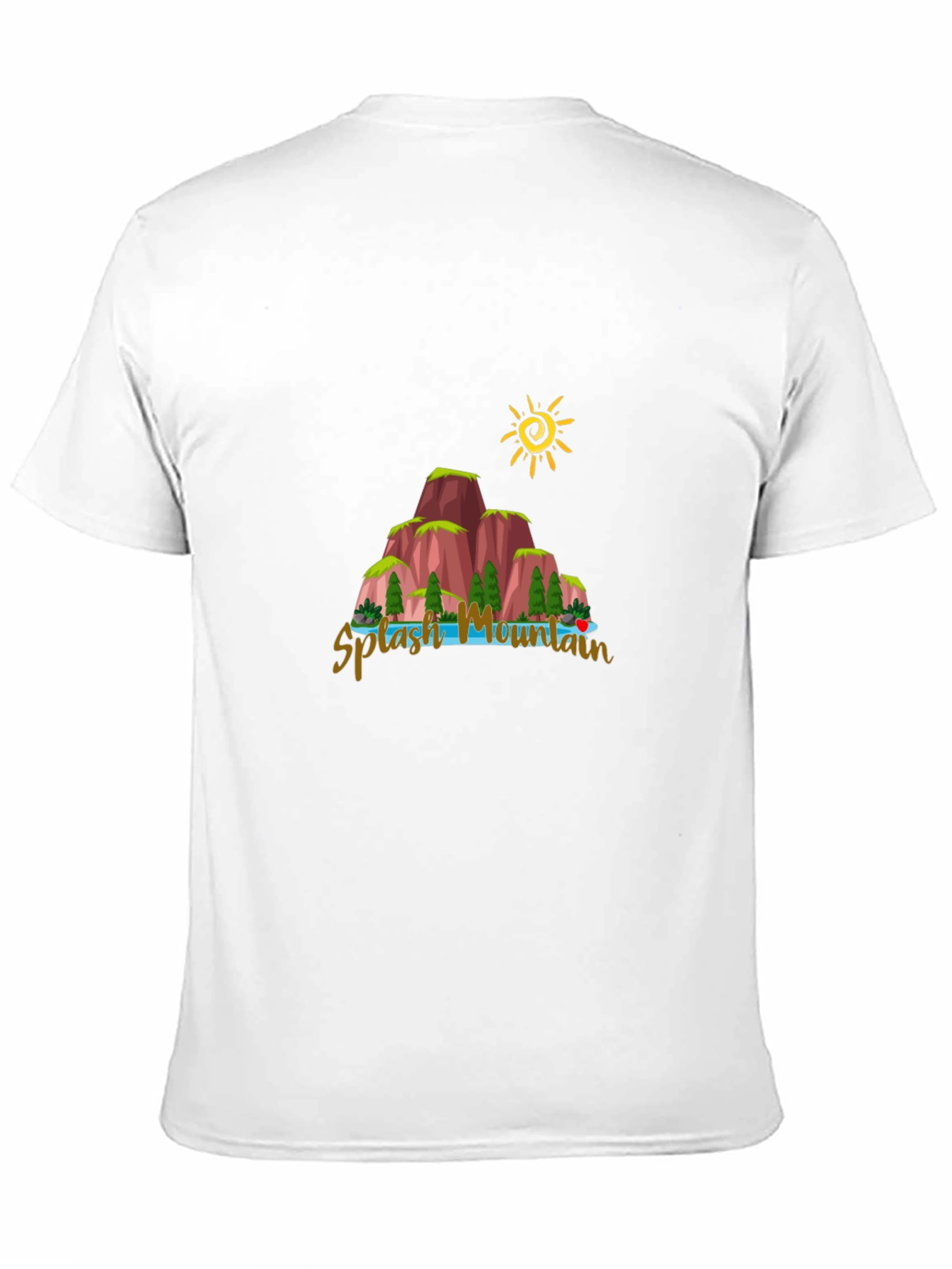 Black Splash Mountain Graphic Tee view 11