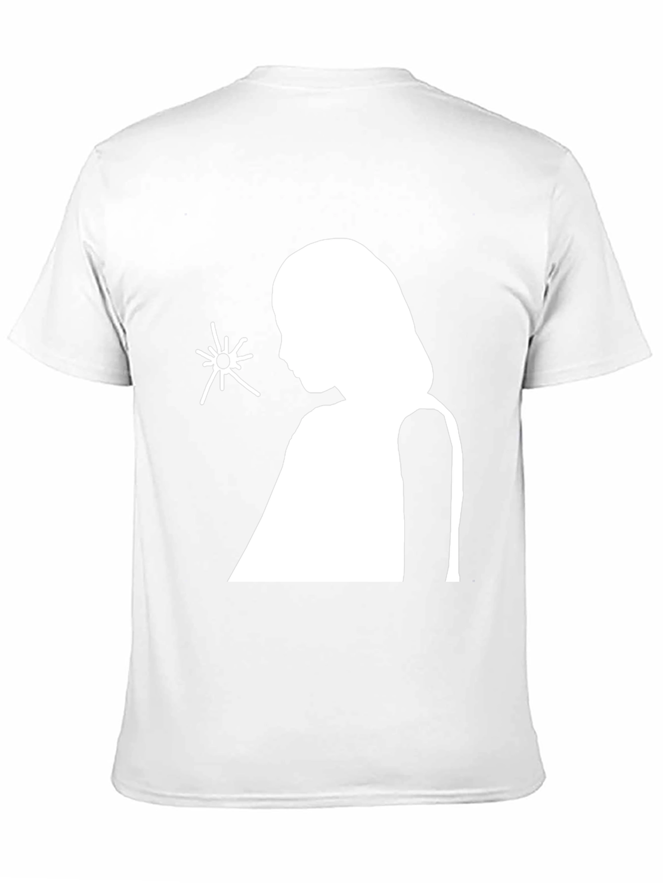 Black Silhouette Graphic Tee - Black view 11