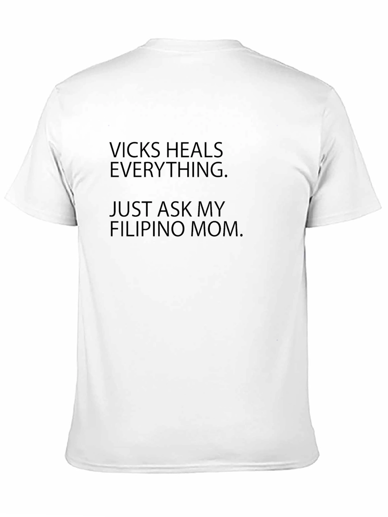 Black Vicks Heals Everything T-Shirt view 11