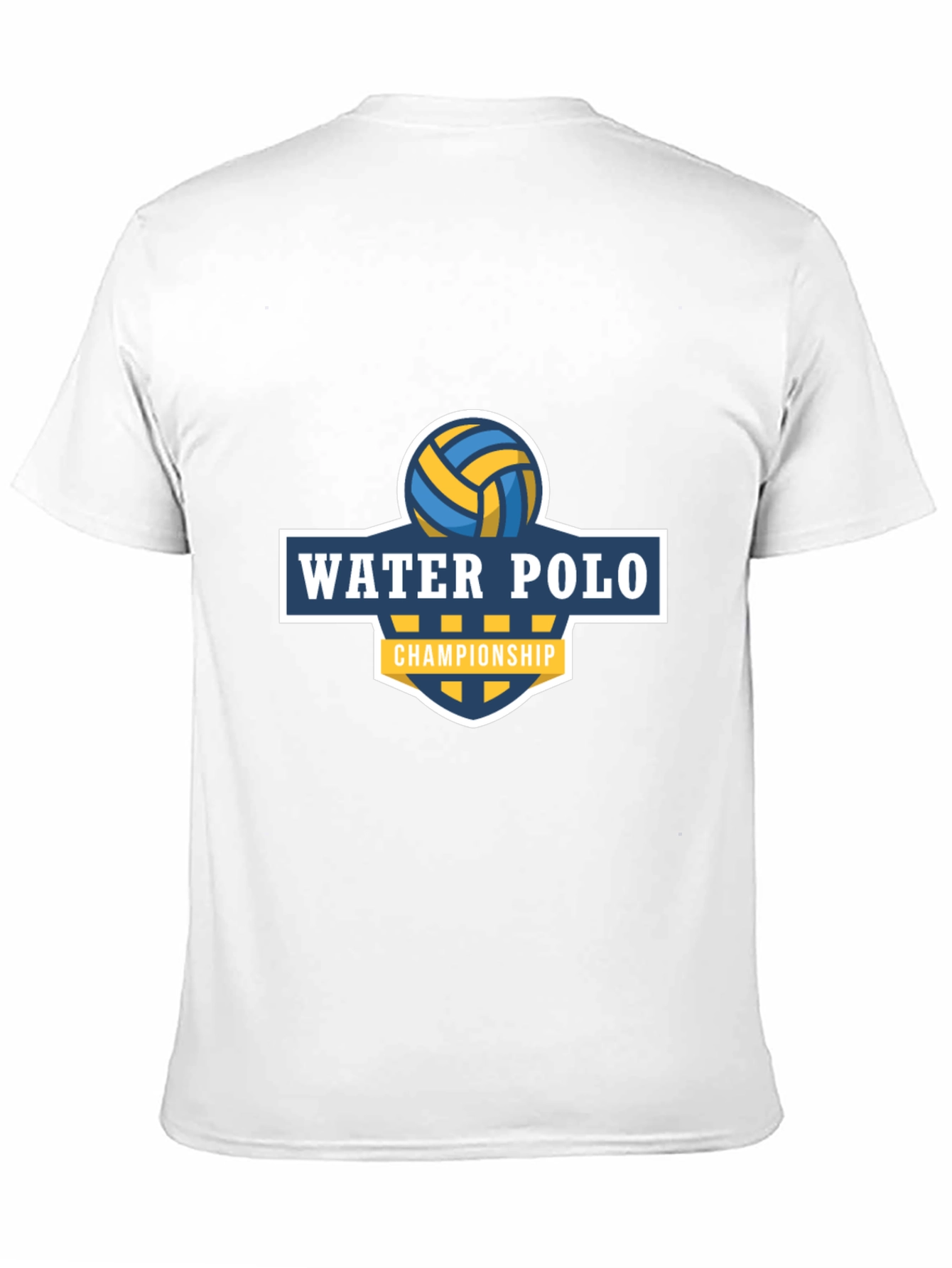 Black Water Polo Championship Graphic Tee view 11