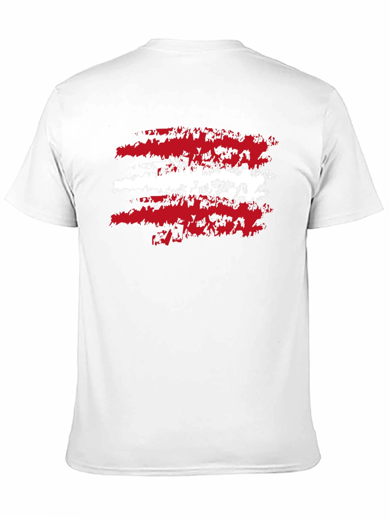 Distressed Austria Flag Graphic T-Shirt - 11