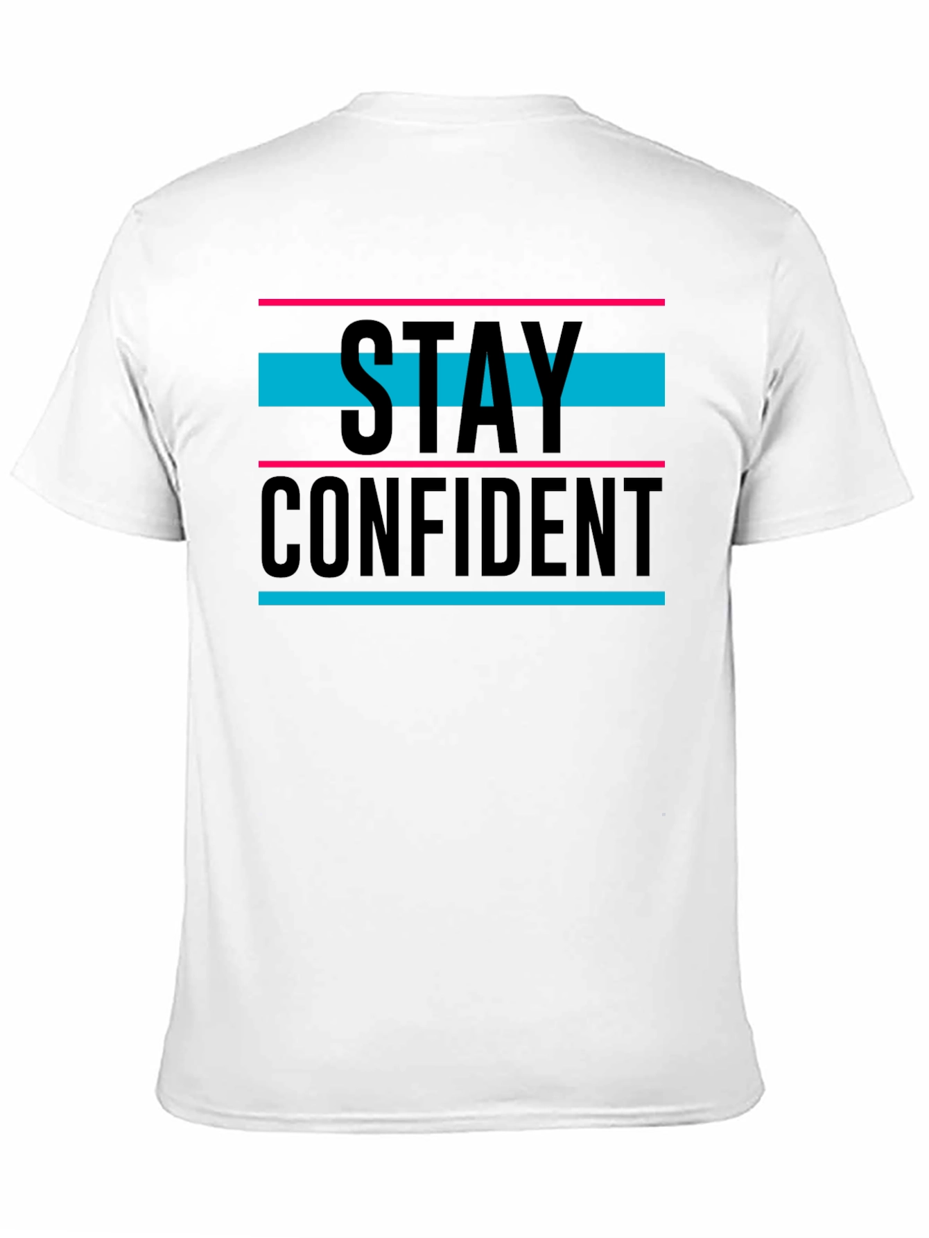 Black Stay Confident Graphic T-Shirt - Black view 11