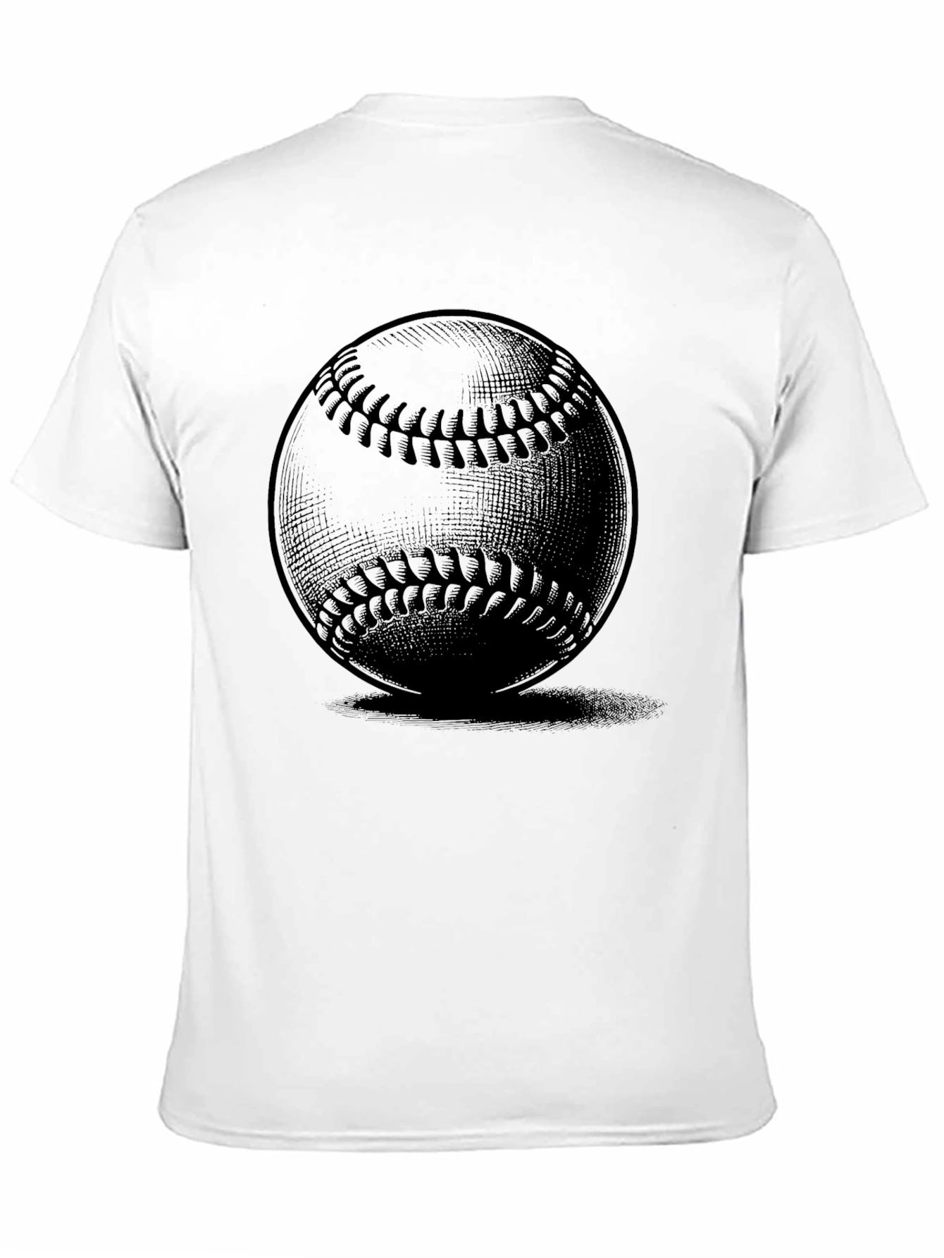 Black Baseball Graphic T-Shirt - Classic Sportswear view 11