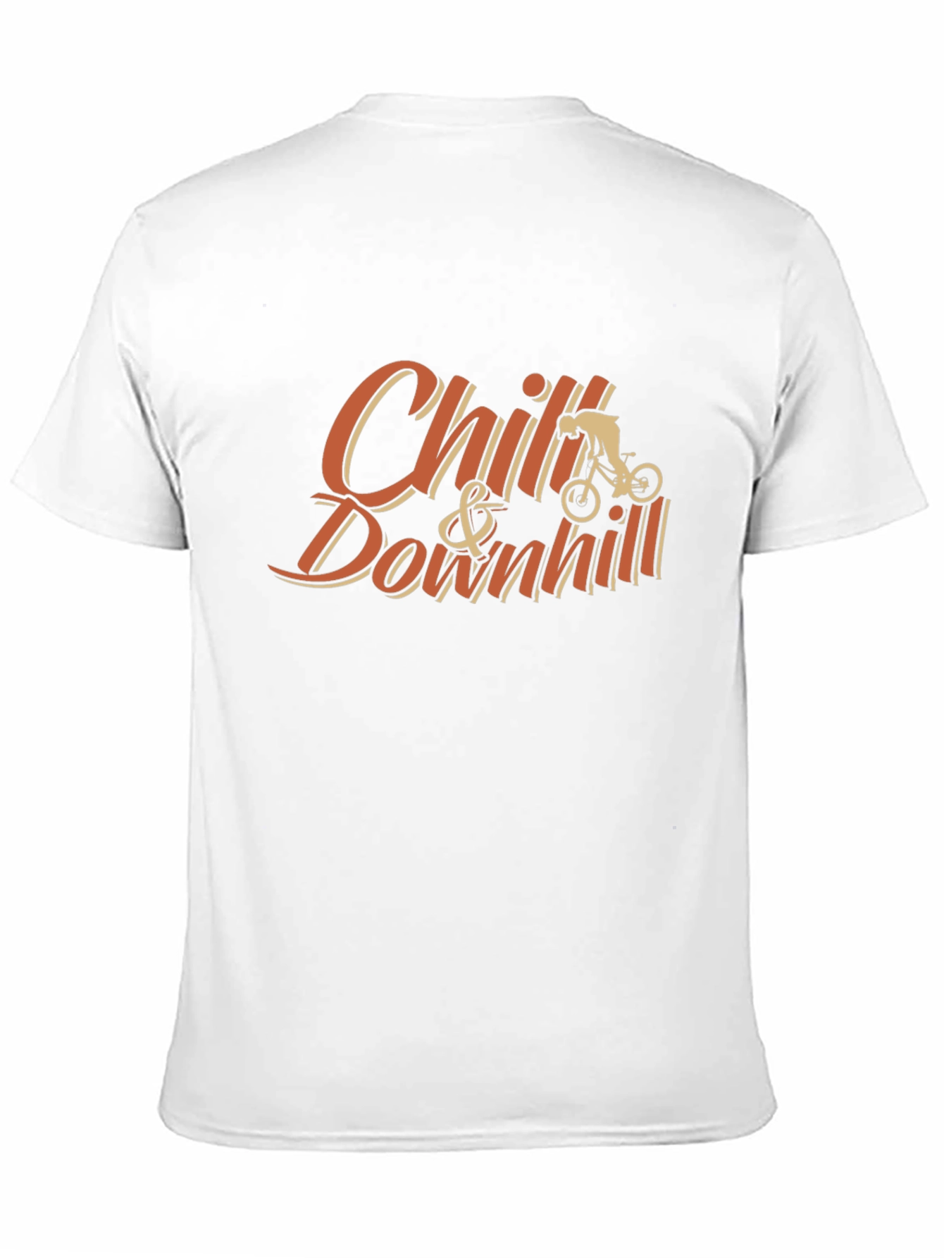 Black Chill & Downhill Black Graphic Tee view 11