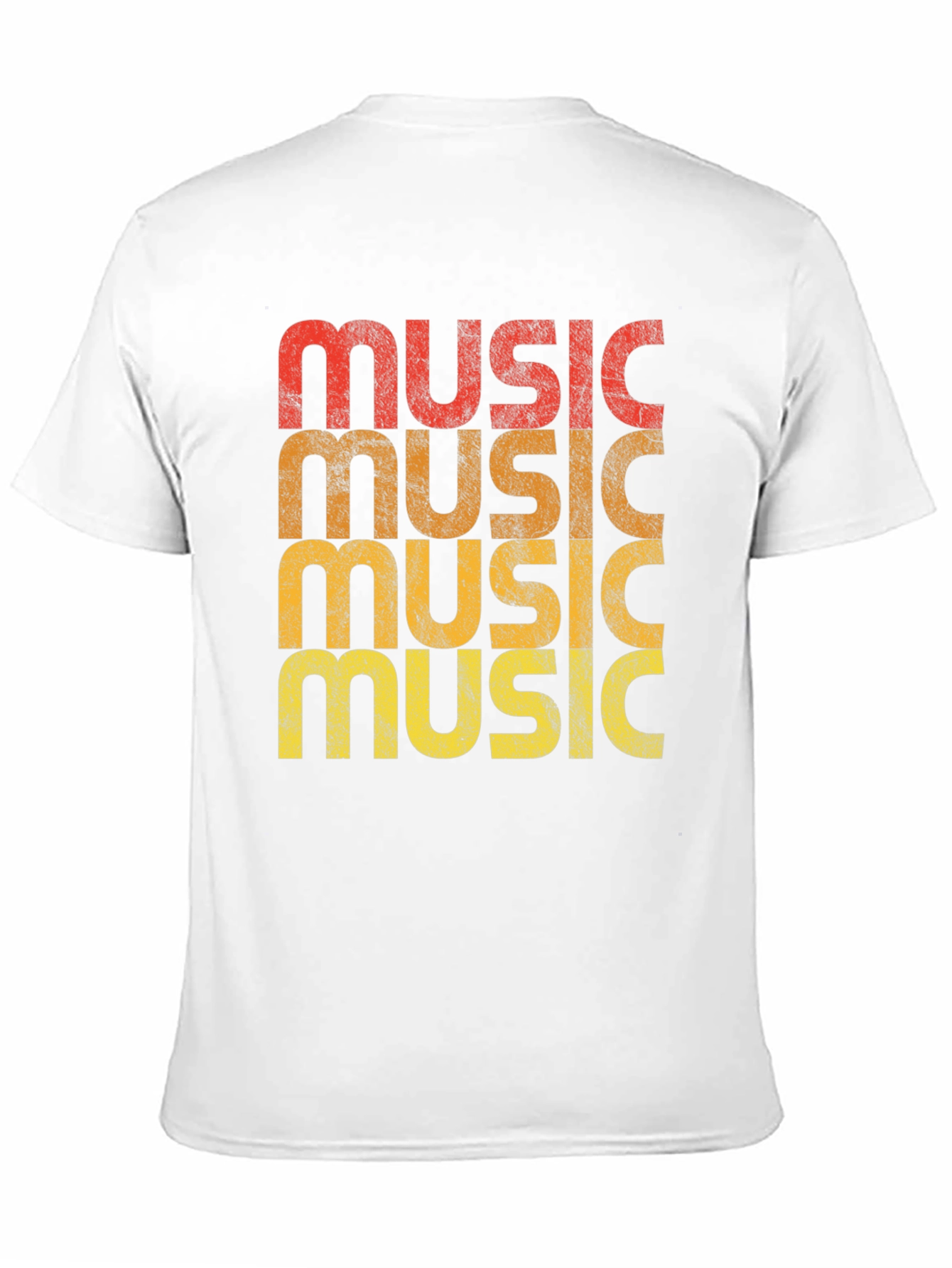 Black Retro Music Graphic T-Shirt view 11