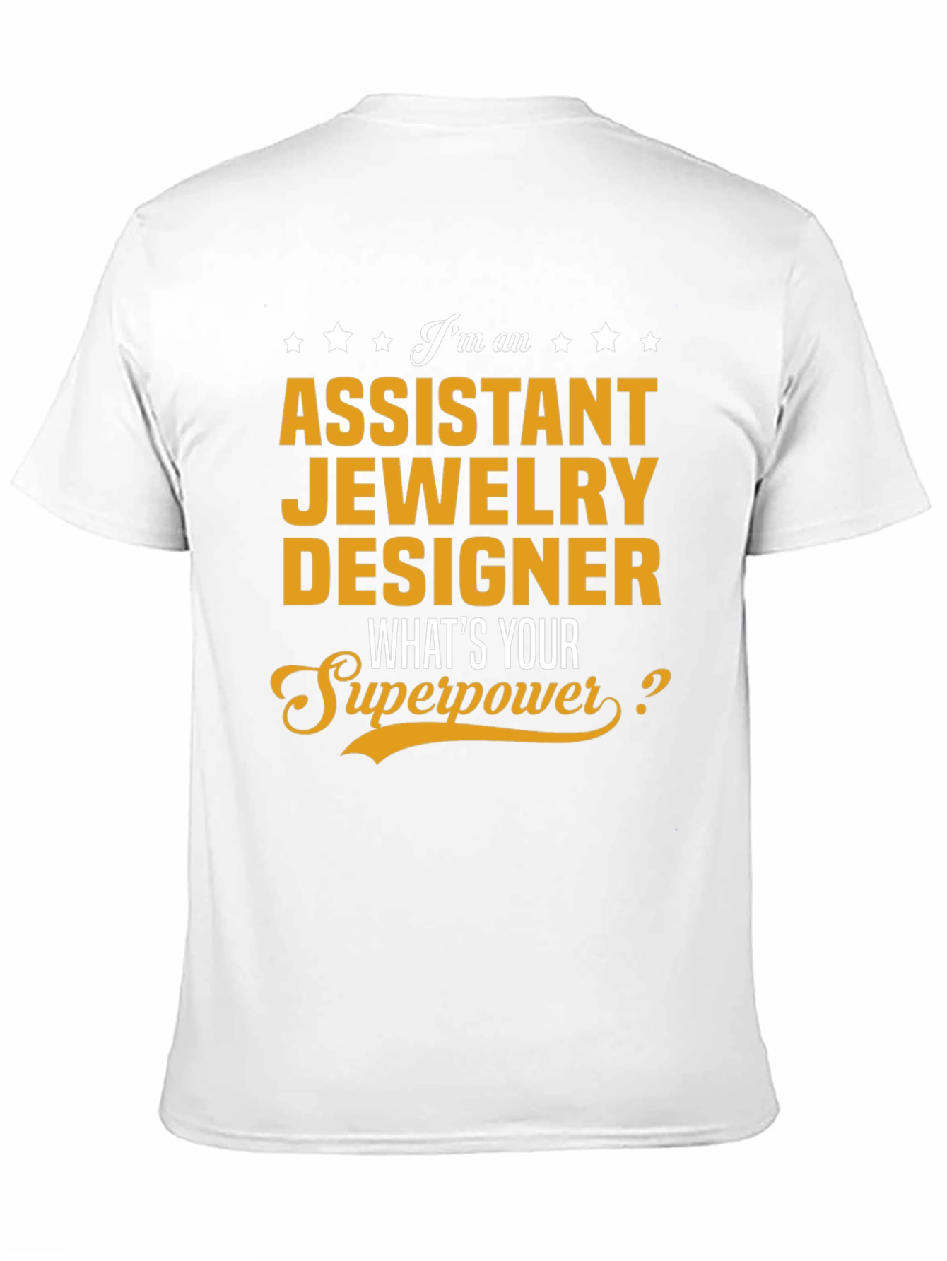Black Assistant Jewelry Designer Graphic T-Shirt view 11