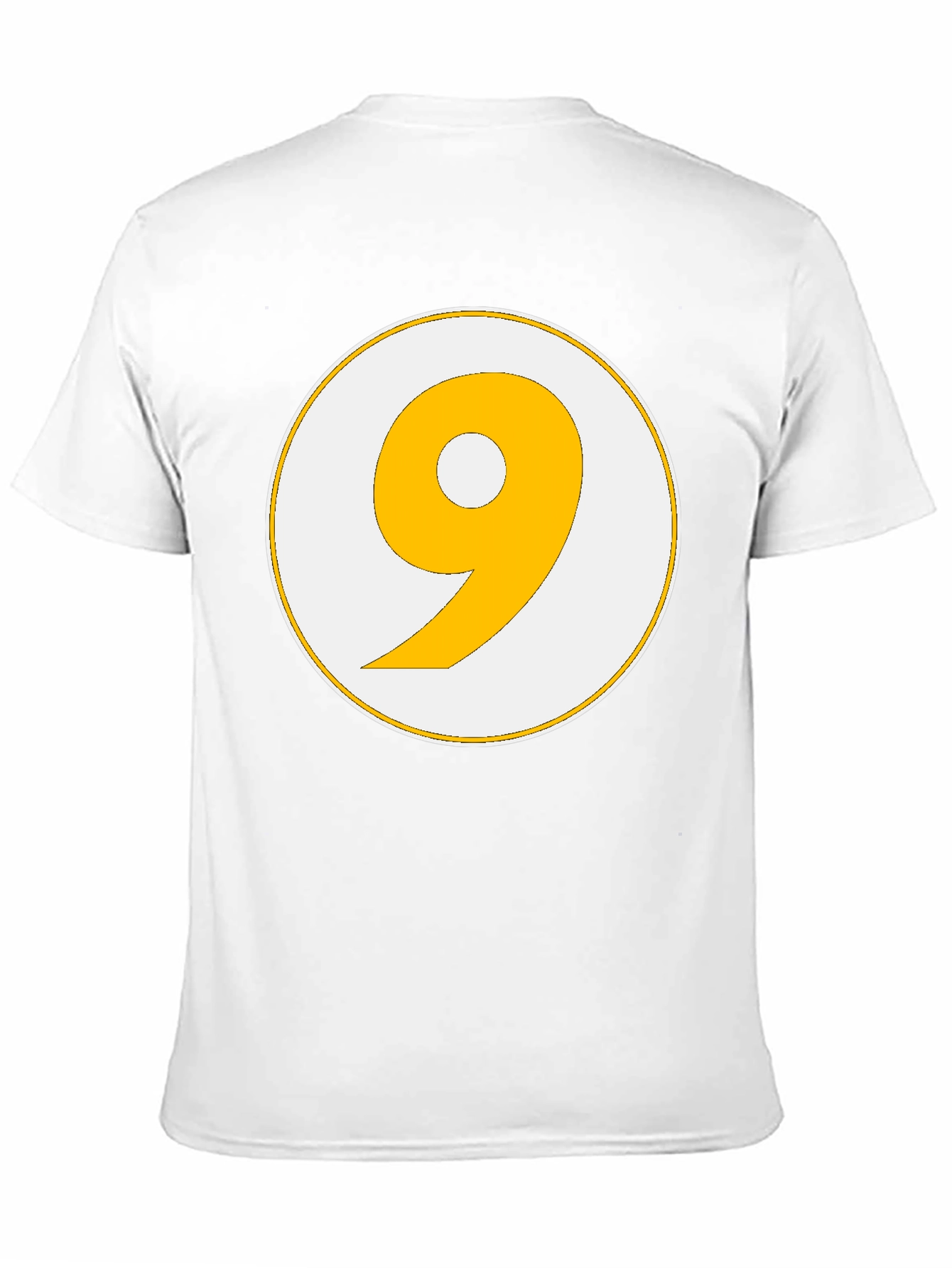 Black Nine Ball Graphic Tee - Black Cotton Blend view 11