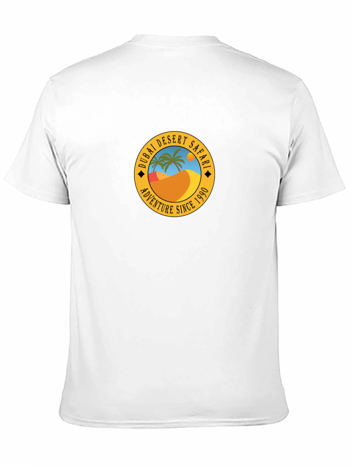 Black Dubai Desert Safari Adventure Tee view 11