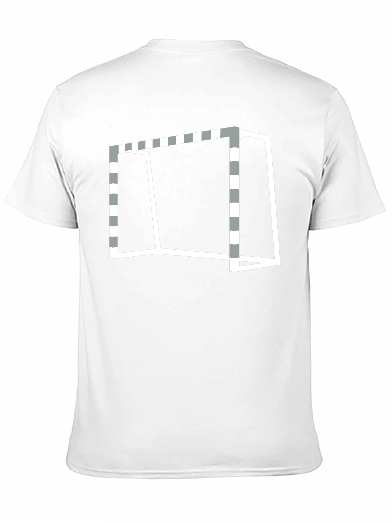 Black Goal Graphic Tee - Black Cotton Blend T-Shirt view 11