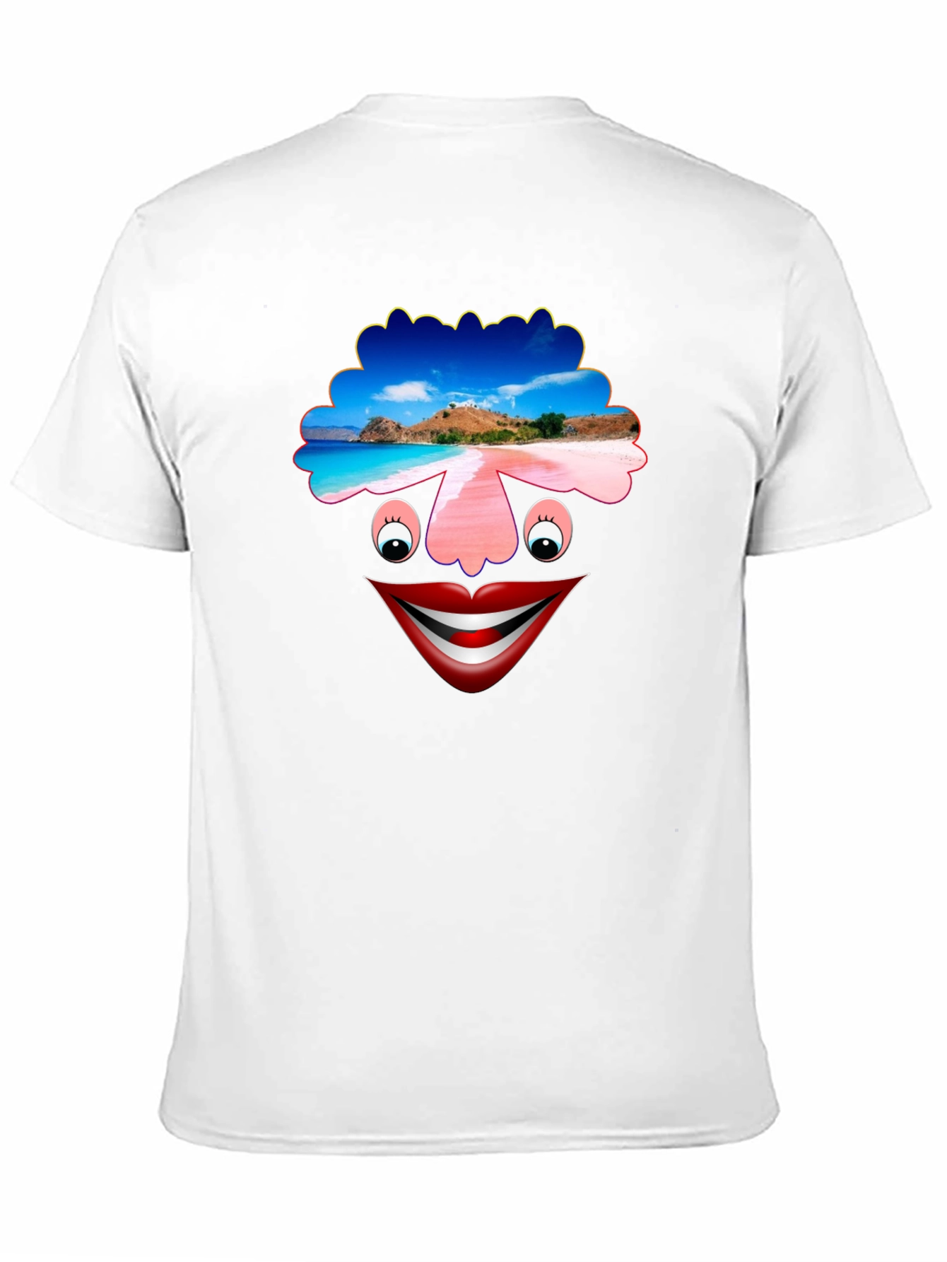 Black Funny Face Graphic T-Shirt view 11