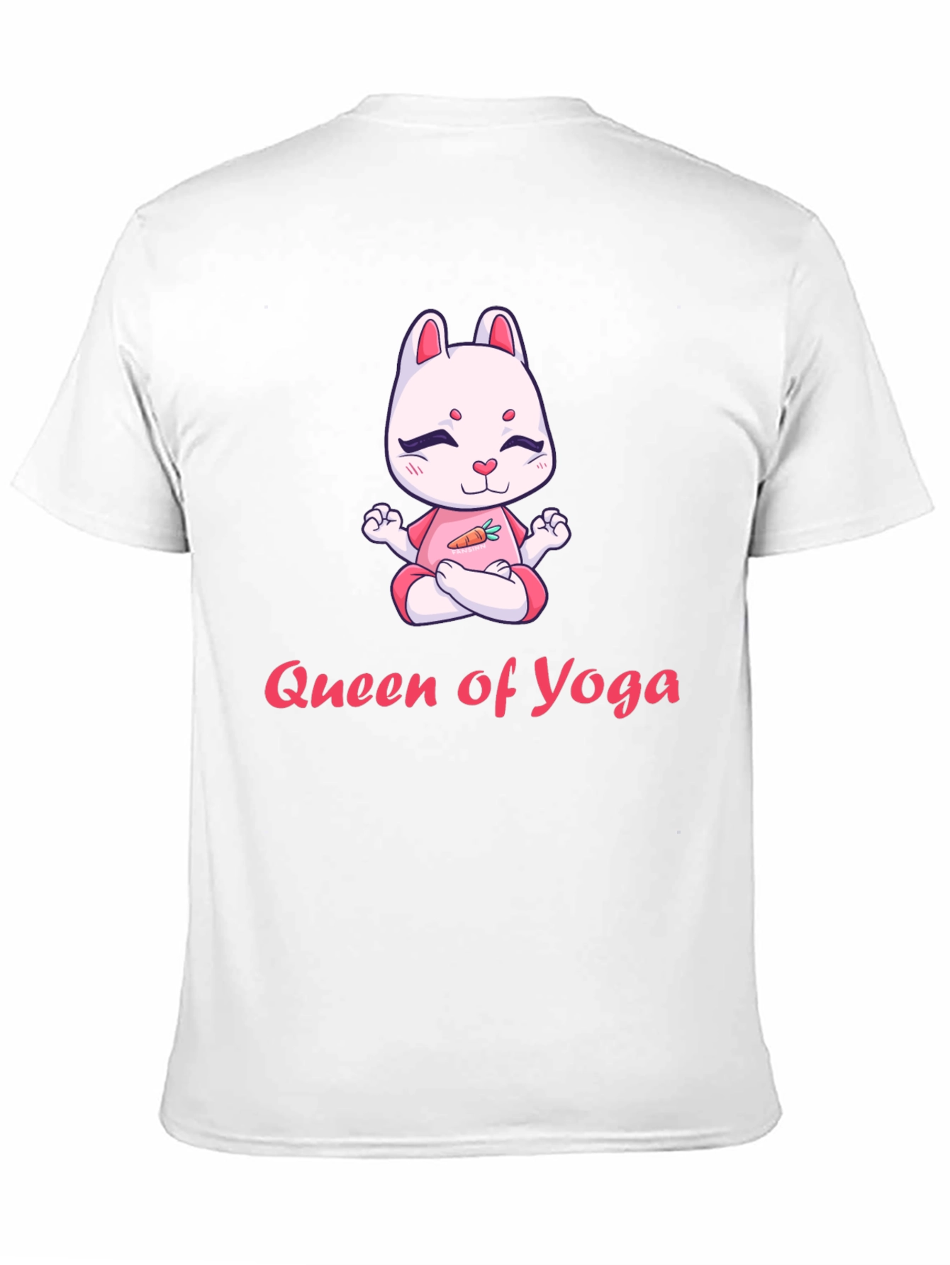 Black Queen of Yoga T-Shirt view 11