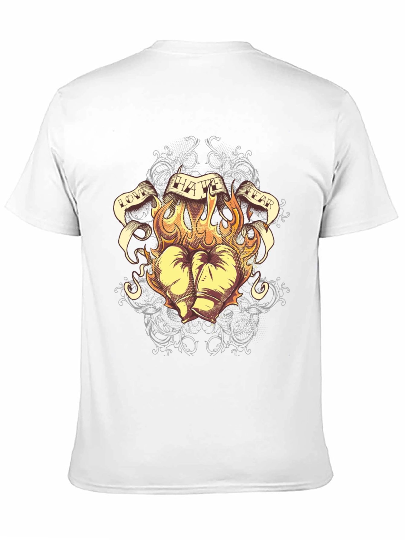 Love Hate Fear Graphic T-Shirt - 11