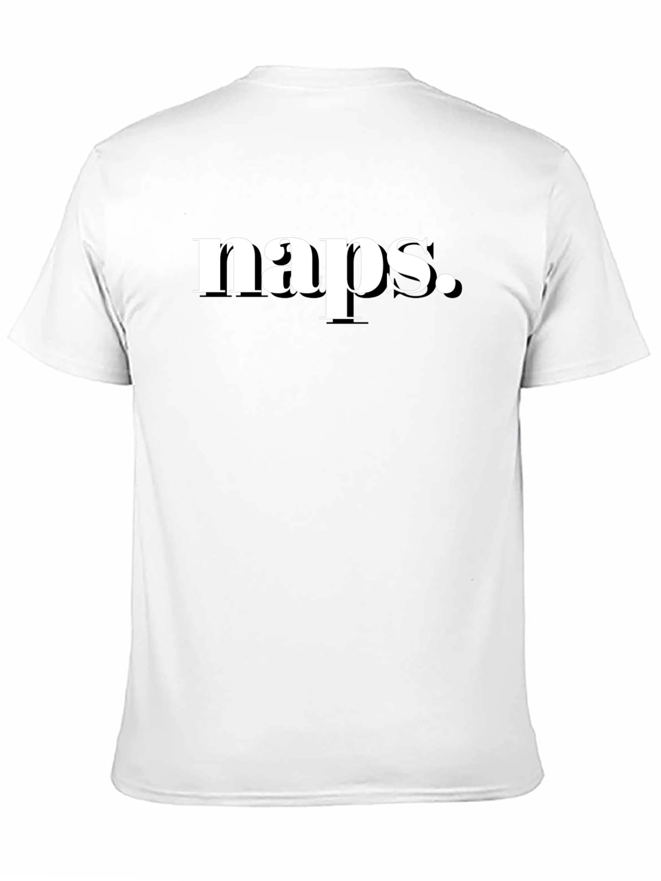 Black Naps T-Shirt - Comfort & Style view 11